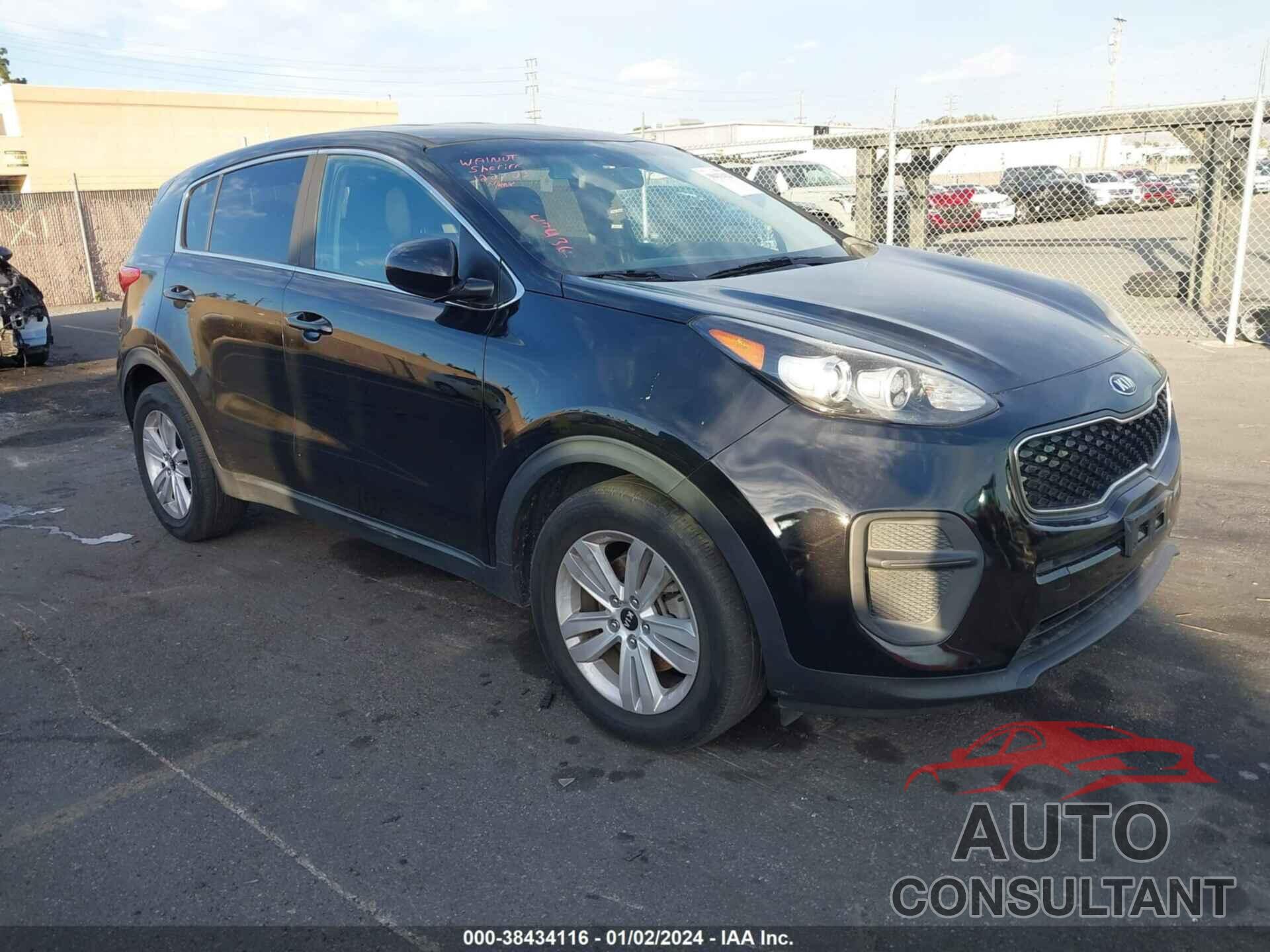 KIA SPORTAGE 2017 - KNDPM3AC2H7226993