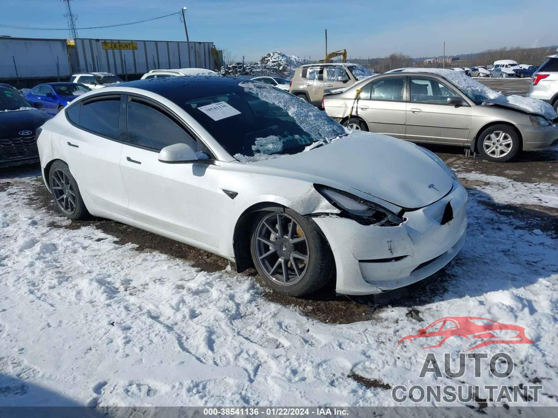 TESLA MODEL 3 2022 - 5YJ3E1EA1NF102504