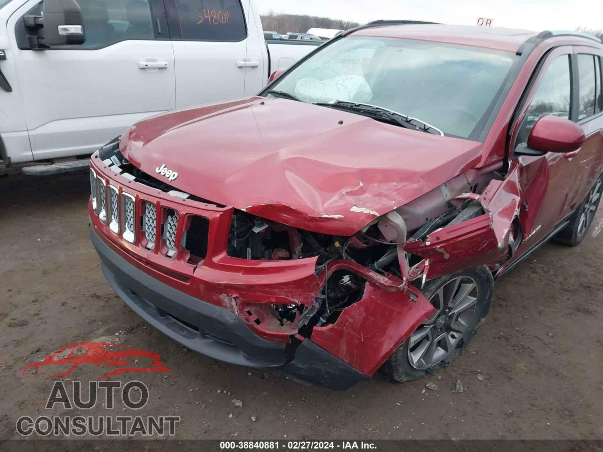 JEEP COMPASS 2017 - 1C4NJDEB5HD163686