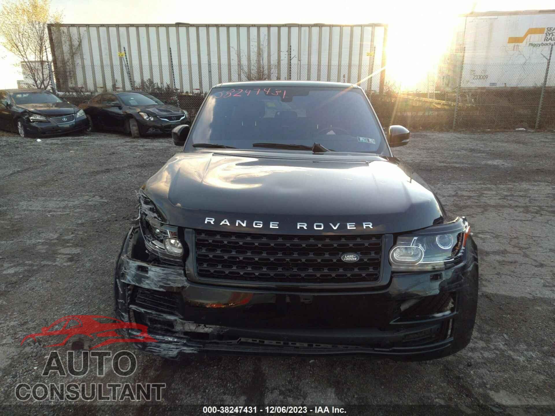 LAND ROVER RANGE ROVER 2016 - SALGS2PFXGA311320