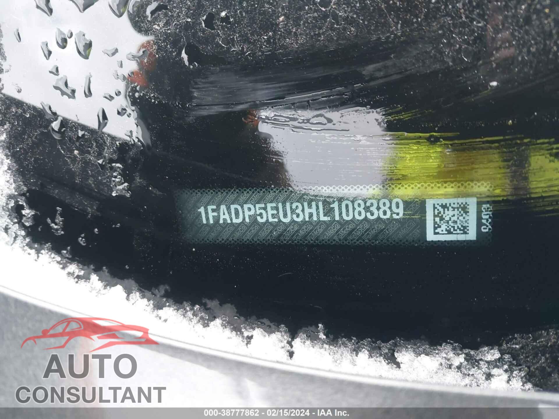 FORD C-MAX ENERGI 2017 - 1FADP5EU3HL108389