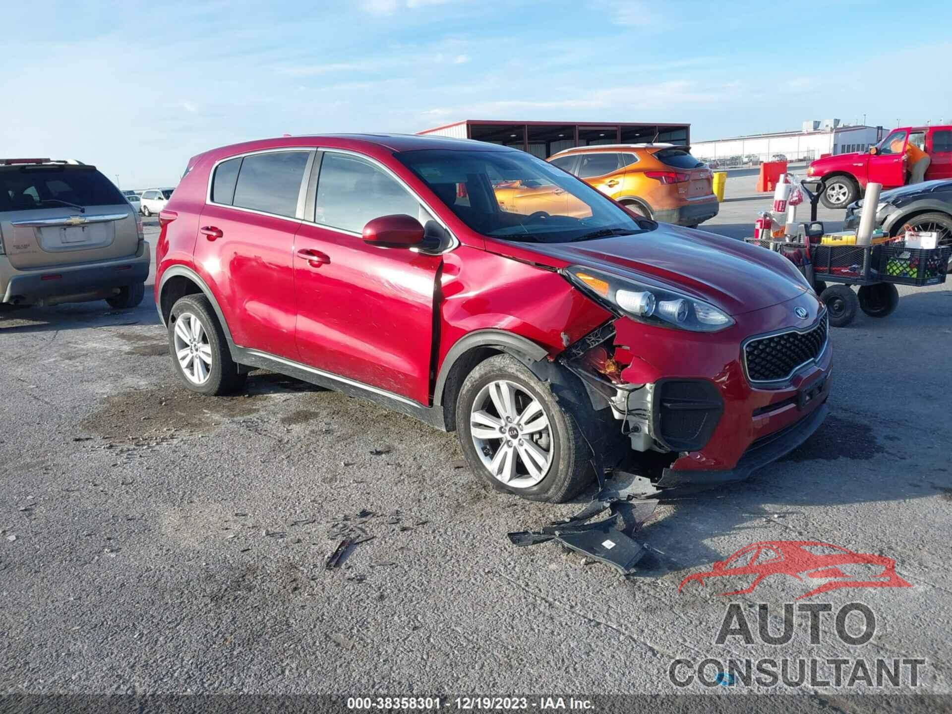 KIA SPORTAGE 2017 - KNDPM3AC6H7221067