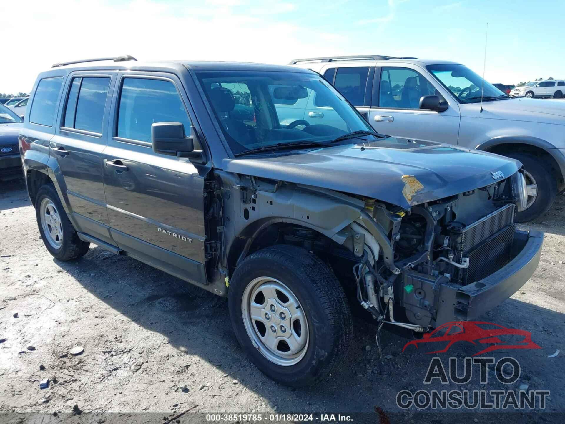 JEEP PATRIOT 2016 - 1C4NJPBA9GD548499