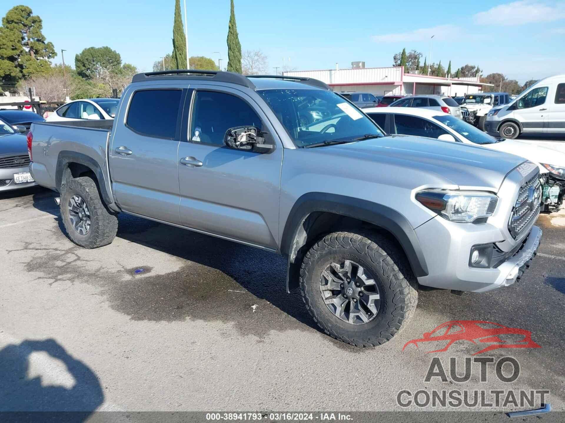 TOYOTA TACOMA 2017 - 5TFCZ5AN5HX109695
