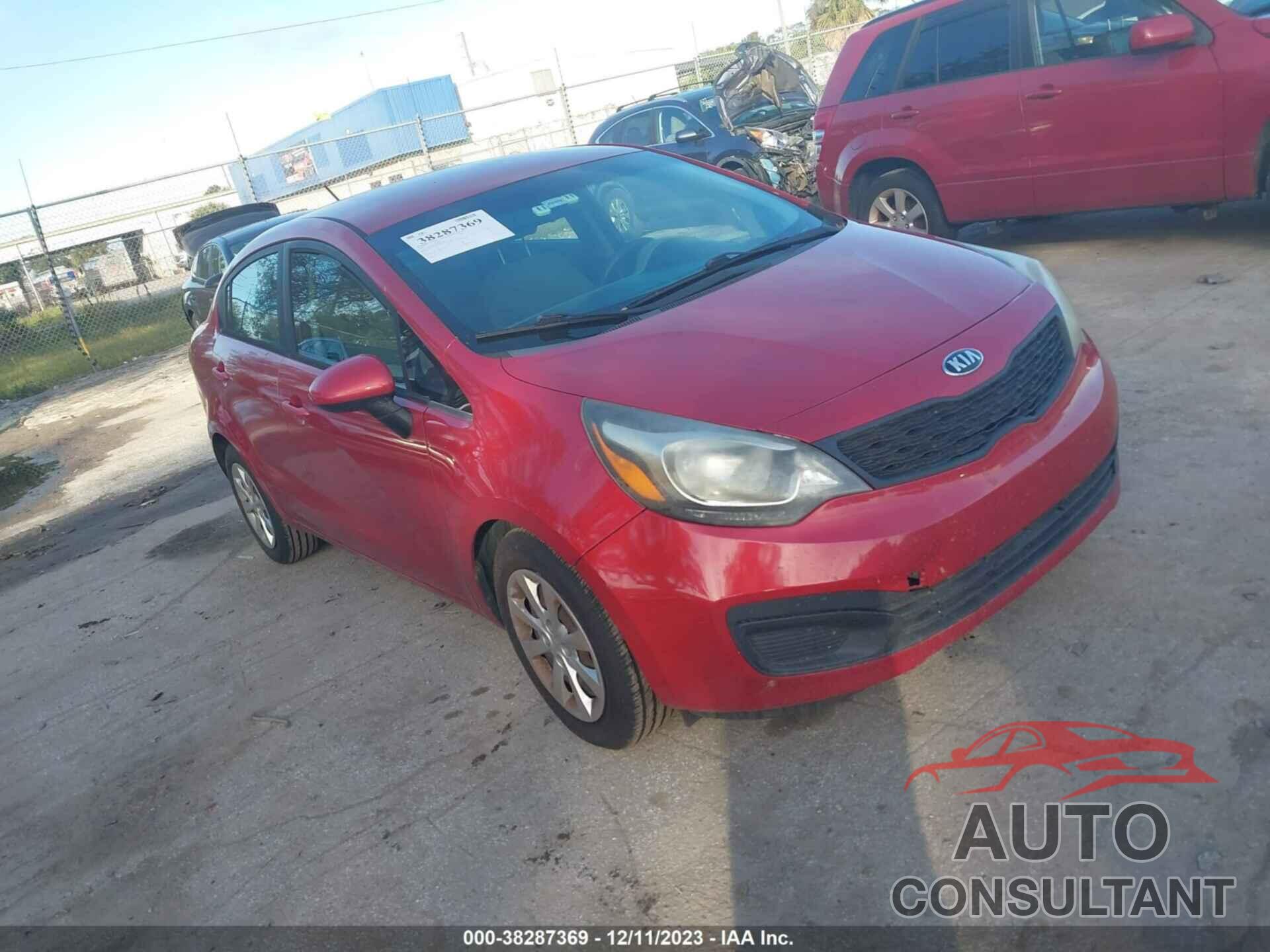 KIA RIO 2015 - KNADM4A30F6437697