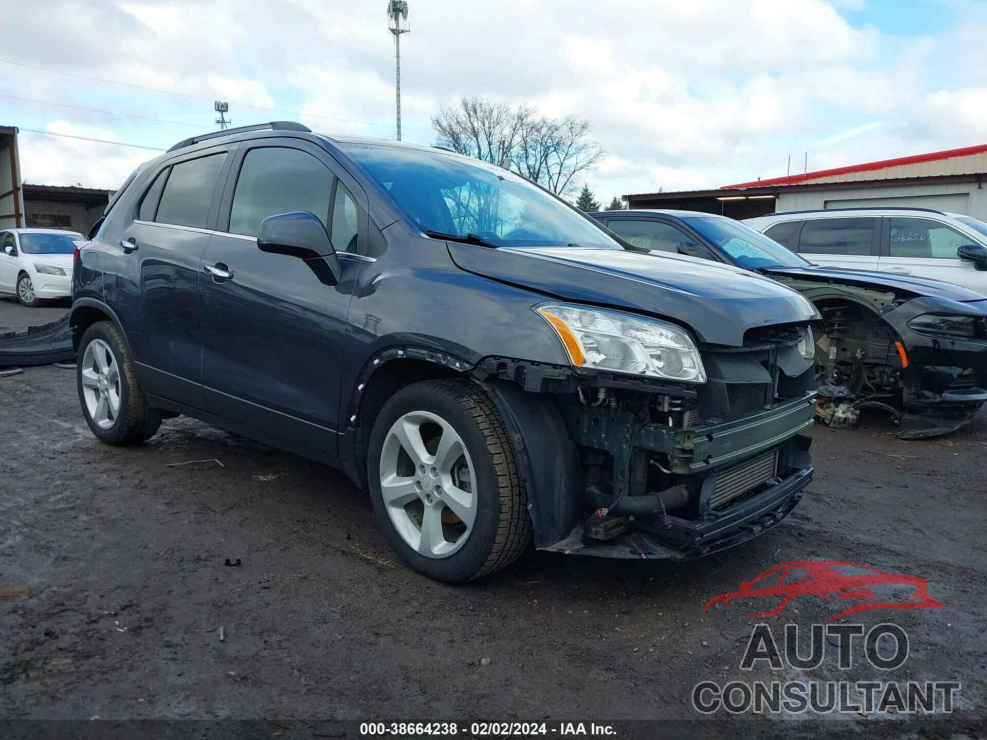 CHEVROLET TRAX 2016 - 3GNCJMSB8GL240062