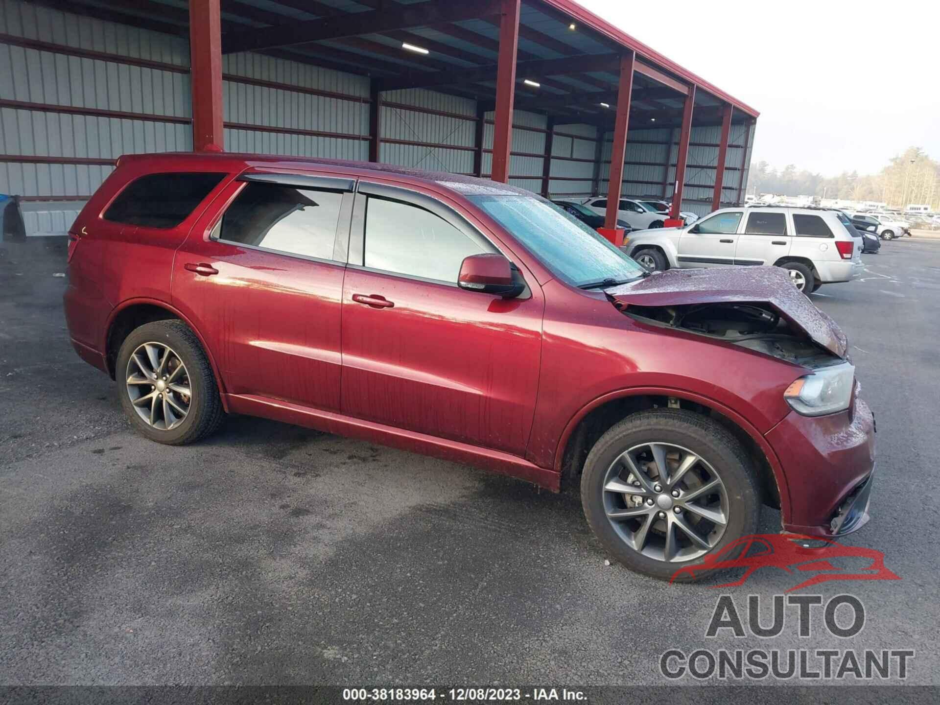 DODGE DURANGO 2018 - 1C4RDJDG0JC395404