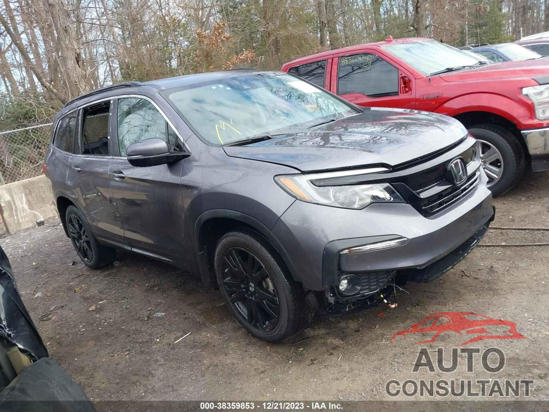 HONDA PILOT 2021 - 5FNYF6H23MB035312