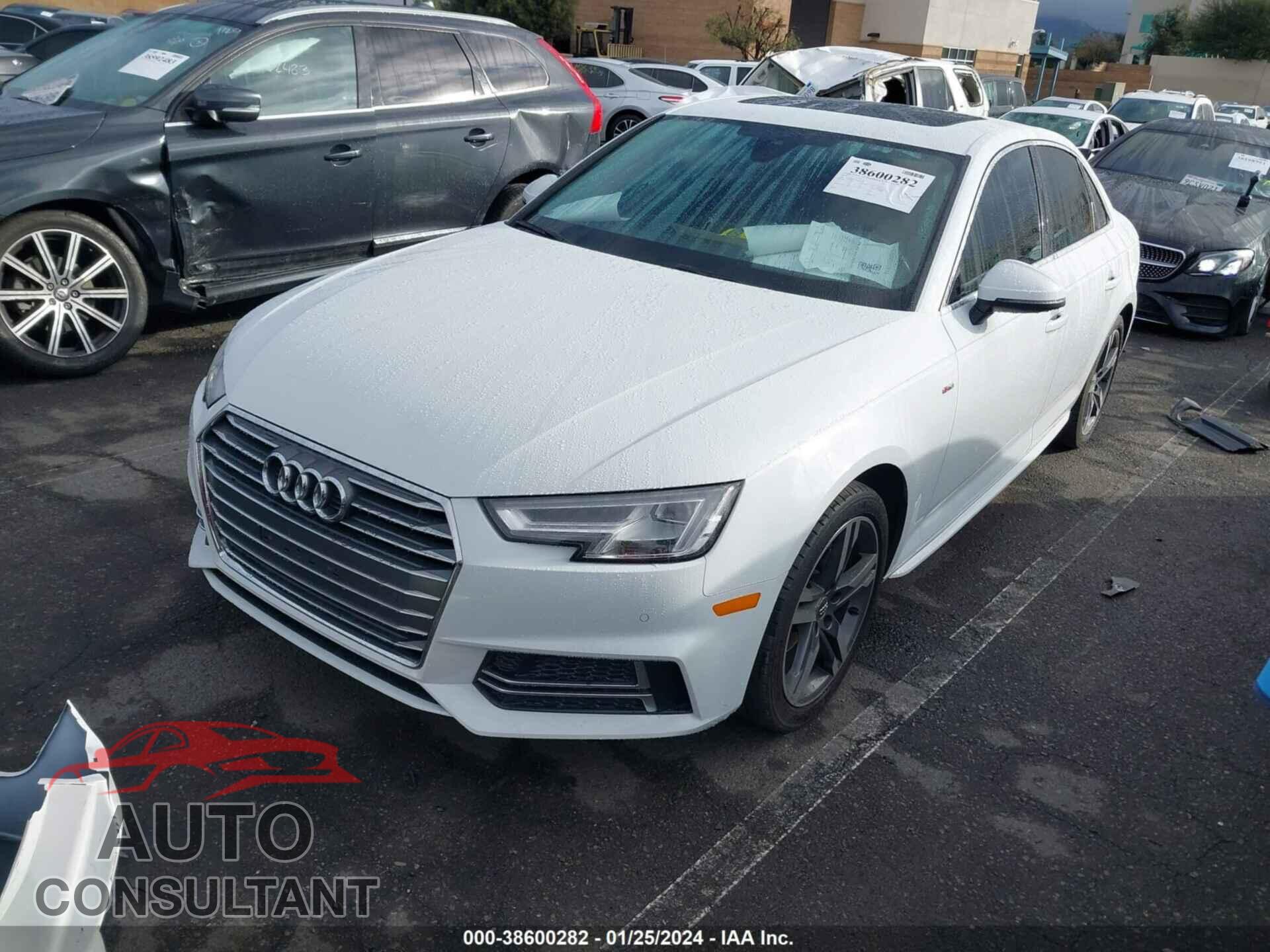 AUDI A4 2018 - WAULMAF45JA044294
