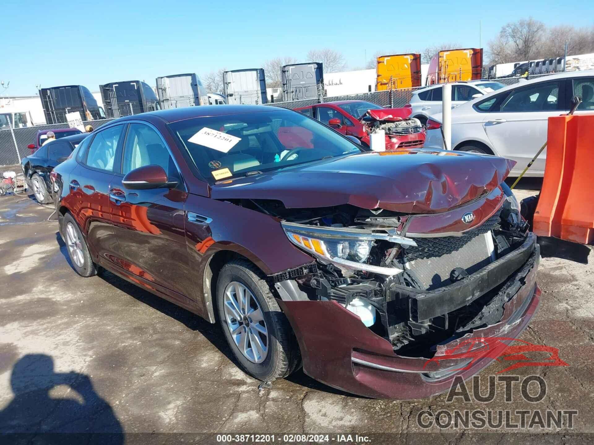 KIA OPTIMA 2016 - 5XXGT4L30GG108503