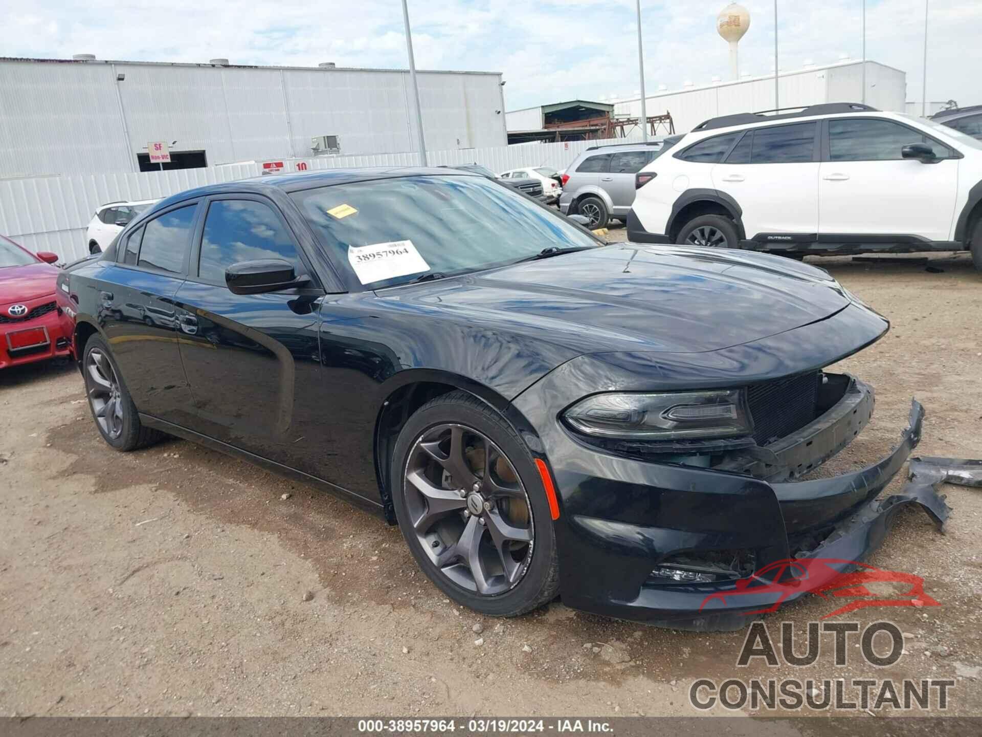 DODGE CHARGER 2019 - 2C3CDXBGXKH550295