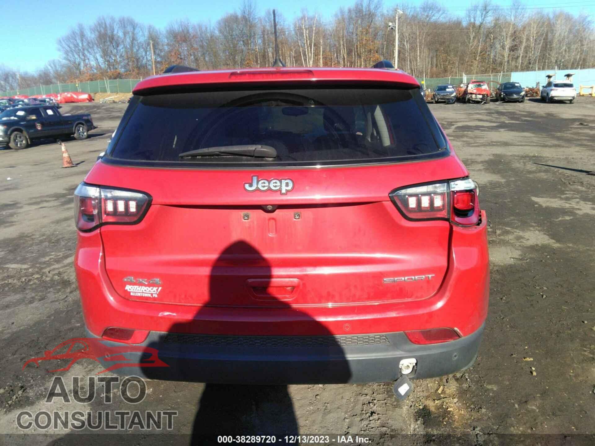 JEEP NEW COMPASS 2017 - 3C4NJDAB8HT667357