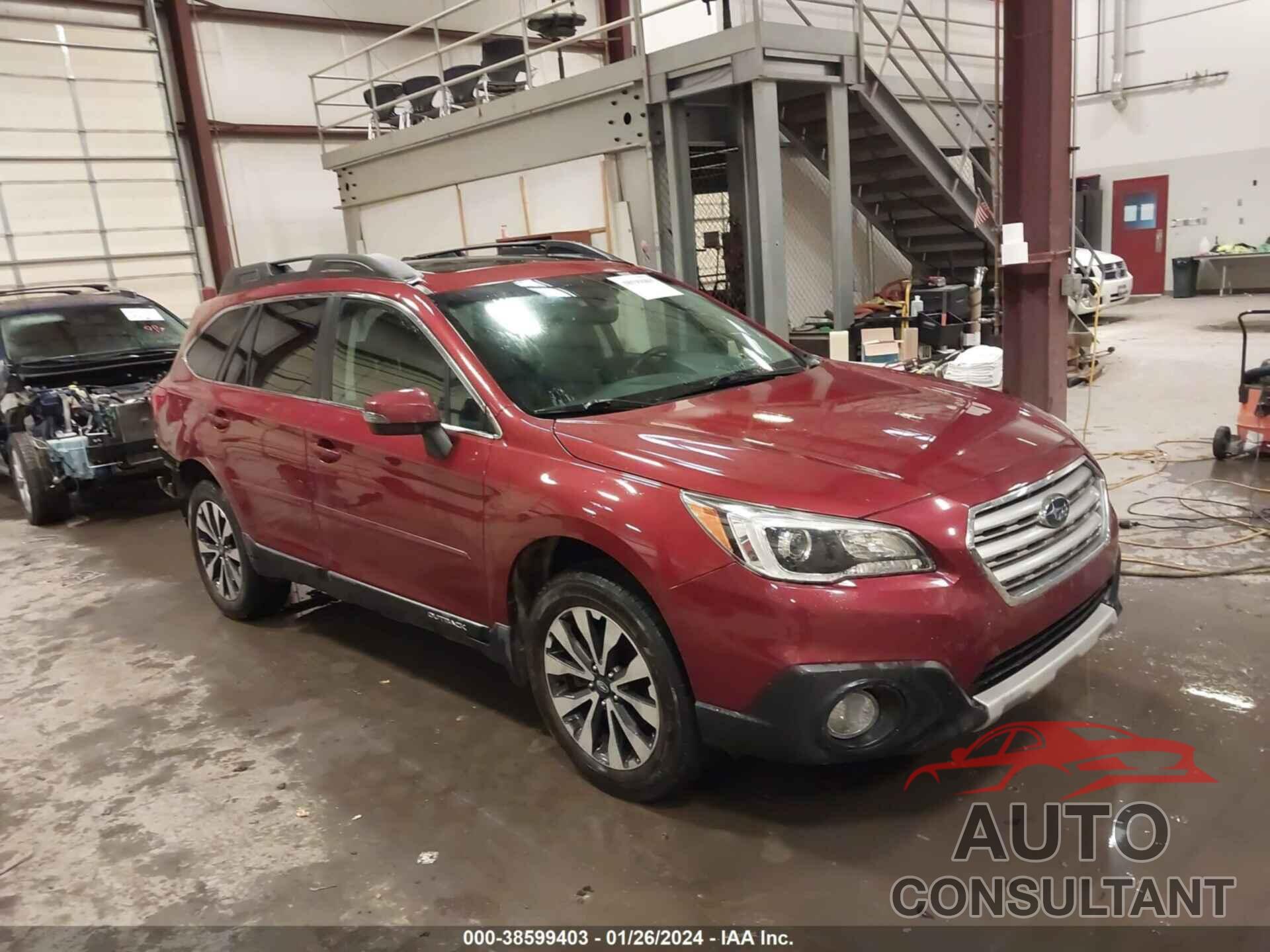 SUBARU OUTBACK 2017 - 4S4BSANC9H3213997