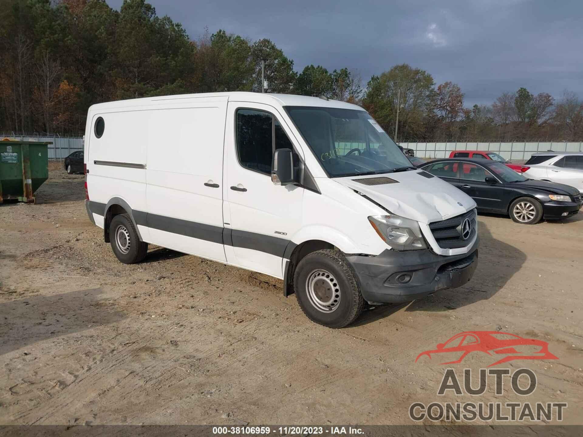 MERCEDES-BENZ SPRINTER 2500 2015 - WD3PE7DC0F5999111