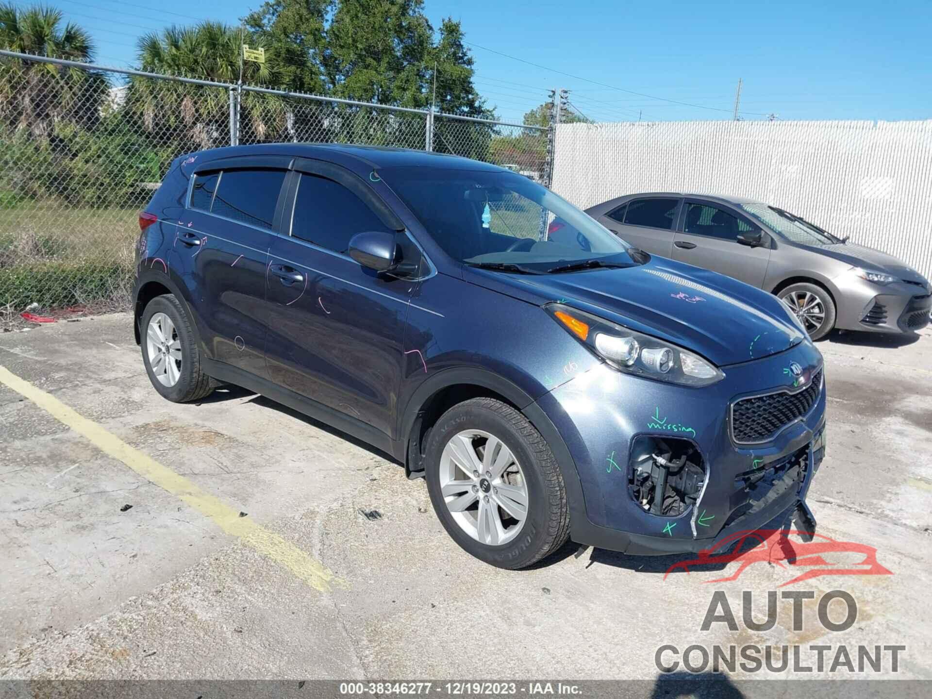 KIA SPORTAGE 2019 - KNDPM3AC5K7579414