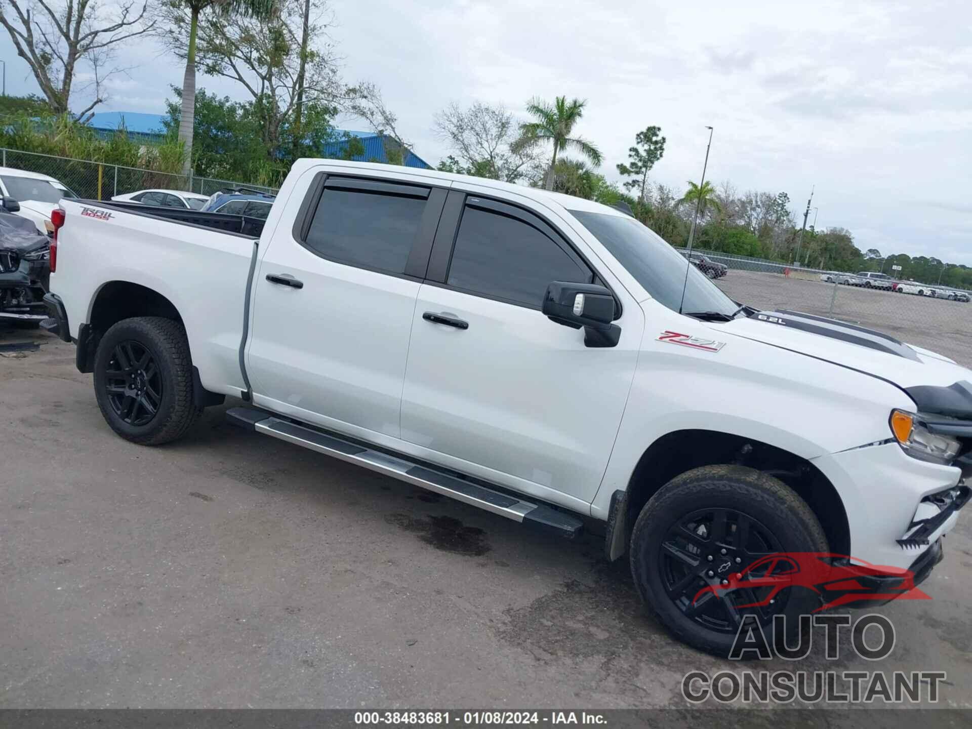 CHEVROLET SILVERADO 1500 2022 - 3GCUDFEL7NG583231