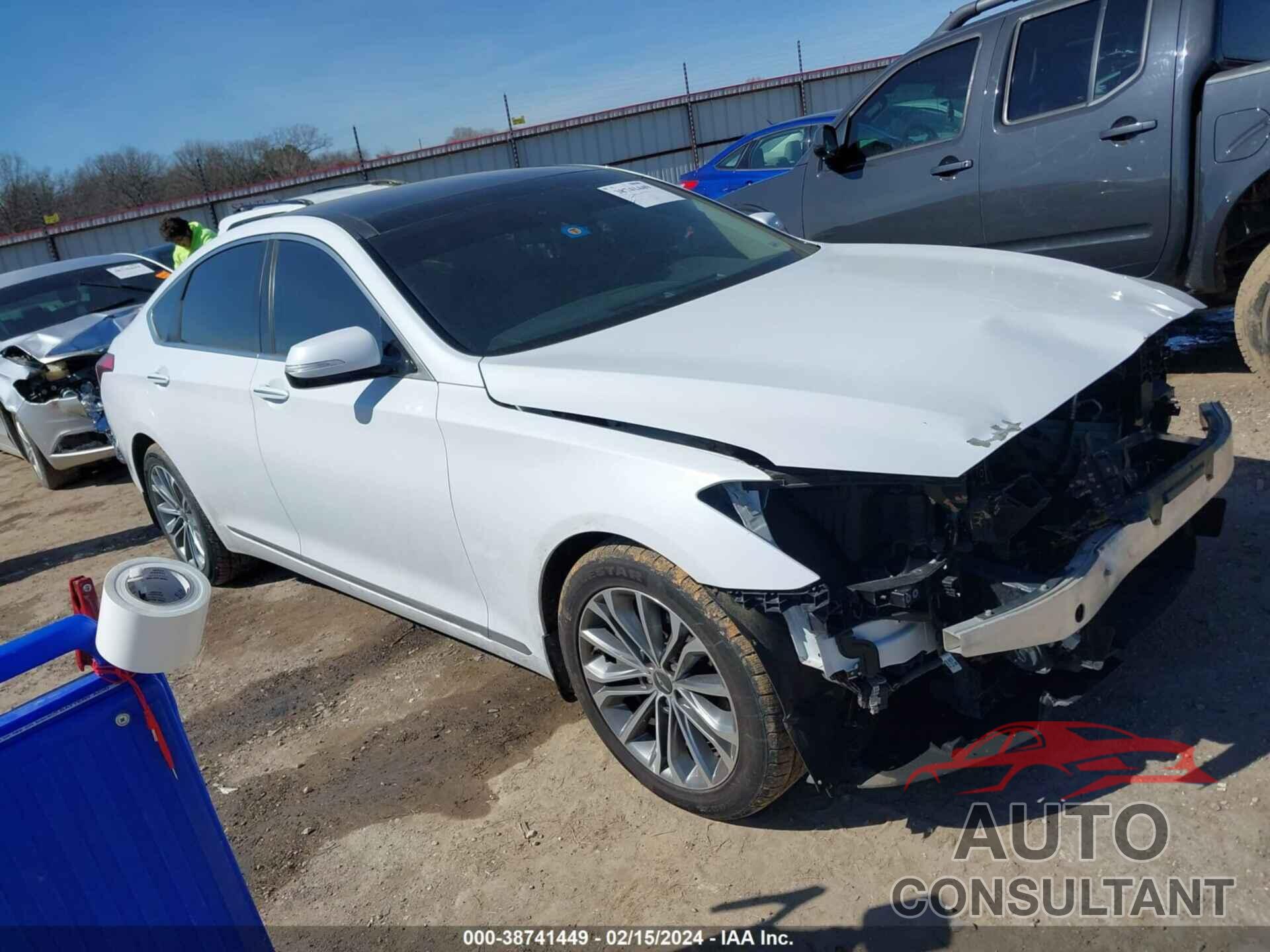 HYUNDAI GENESIS 2016 - KMHGN4JE3GU130371