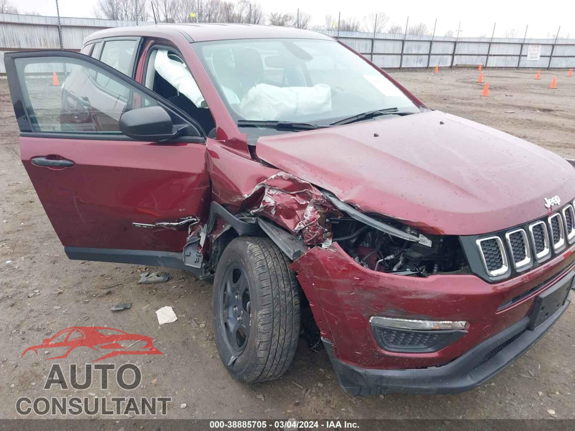 JEEP COMPASS 2021 - 3C4NJDABXMT578352