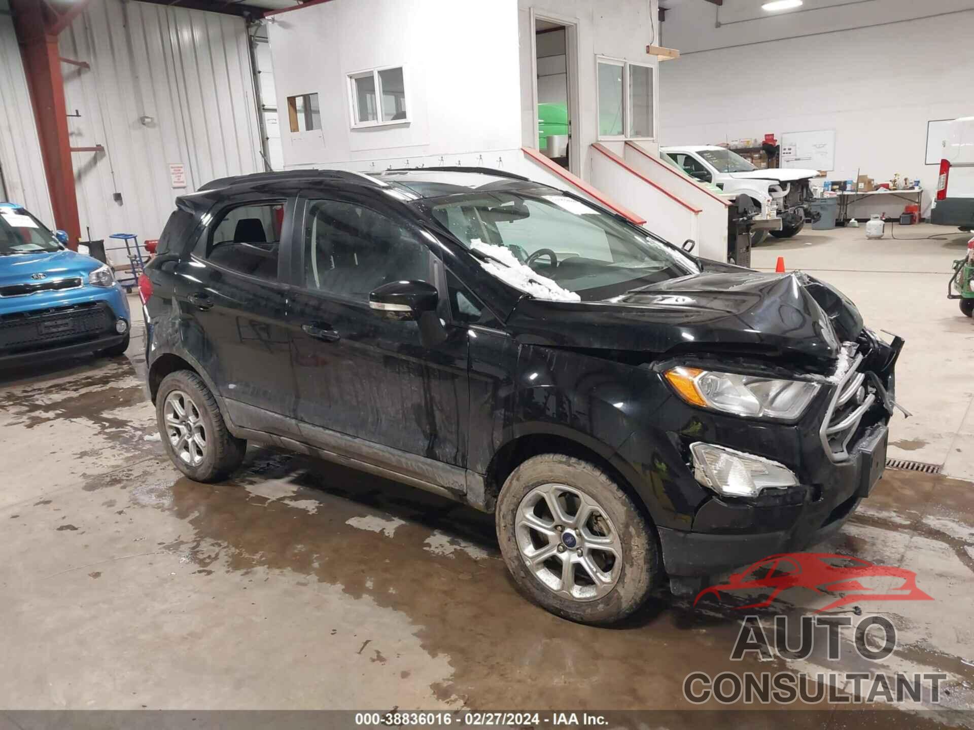 FORD ECOSPORT 2022 - MAJ6S3GL1NC465405