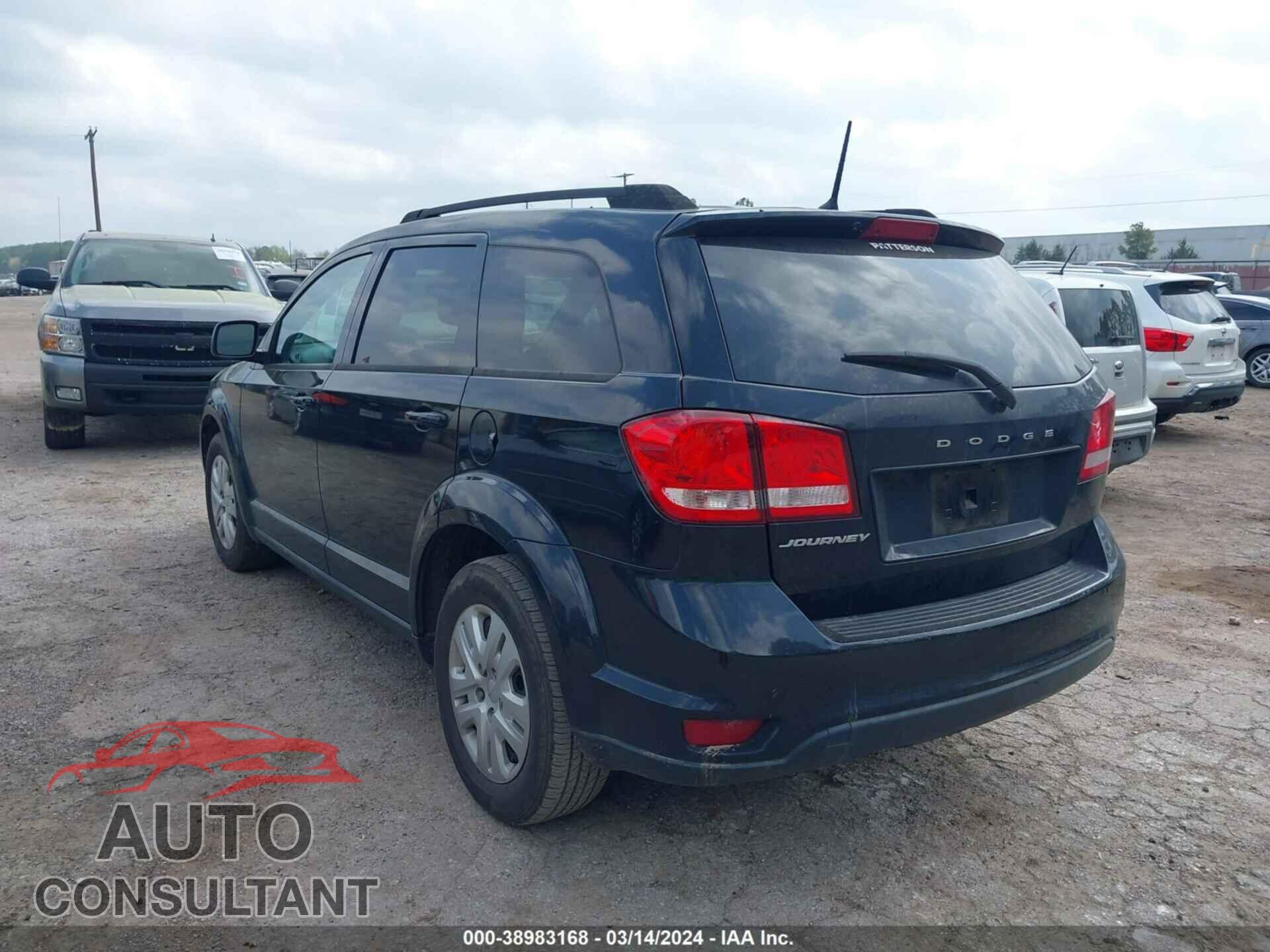 DODGE JOURNEY 2019 - 3C4PDCBB2KT863357