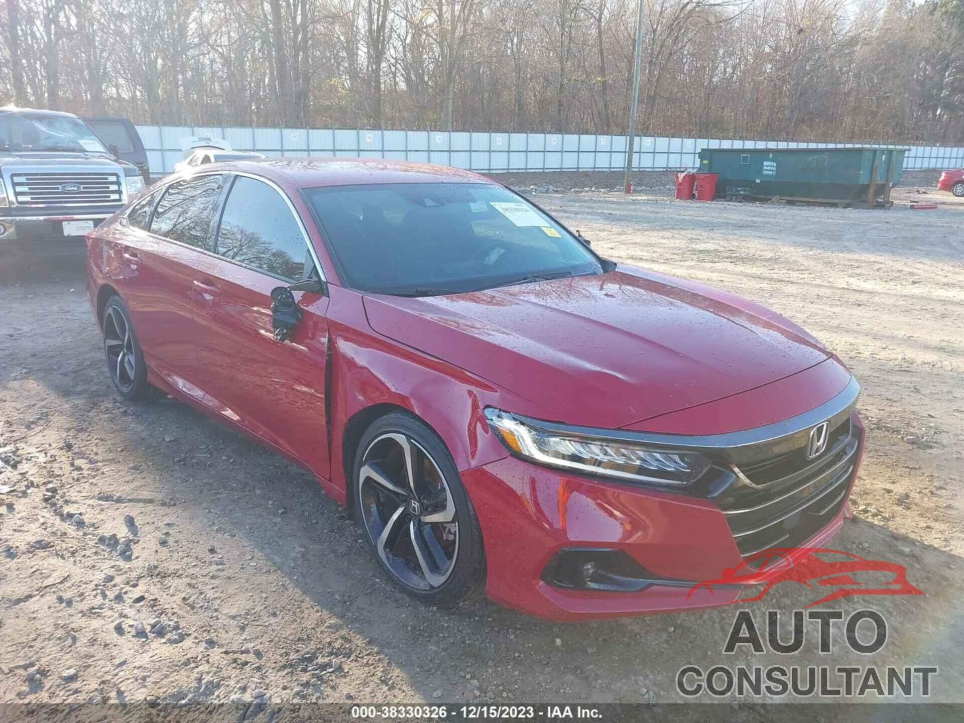 HONDA ACCORD 2021 - 1HGCV1F30MA017260