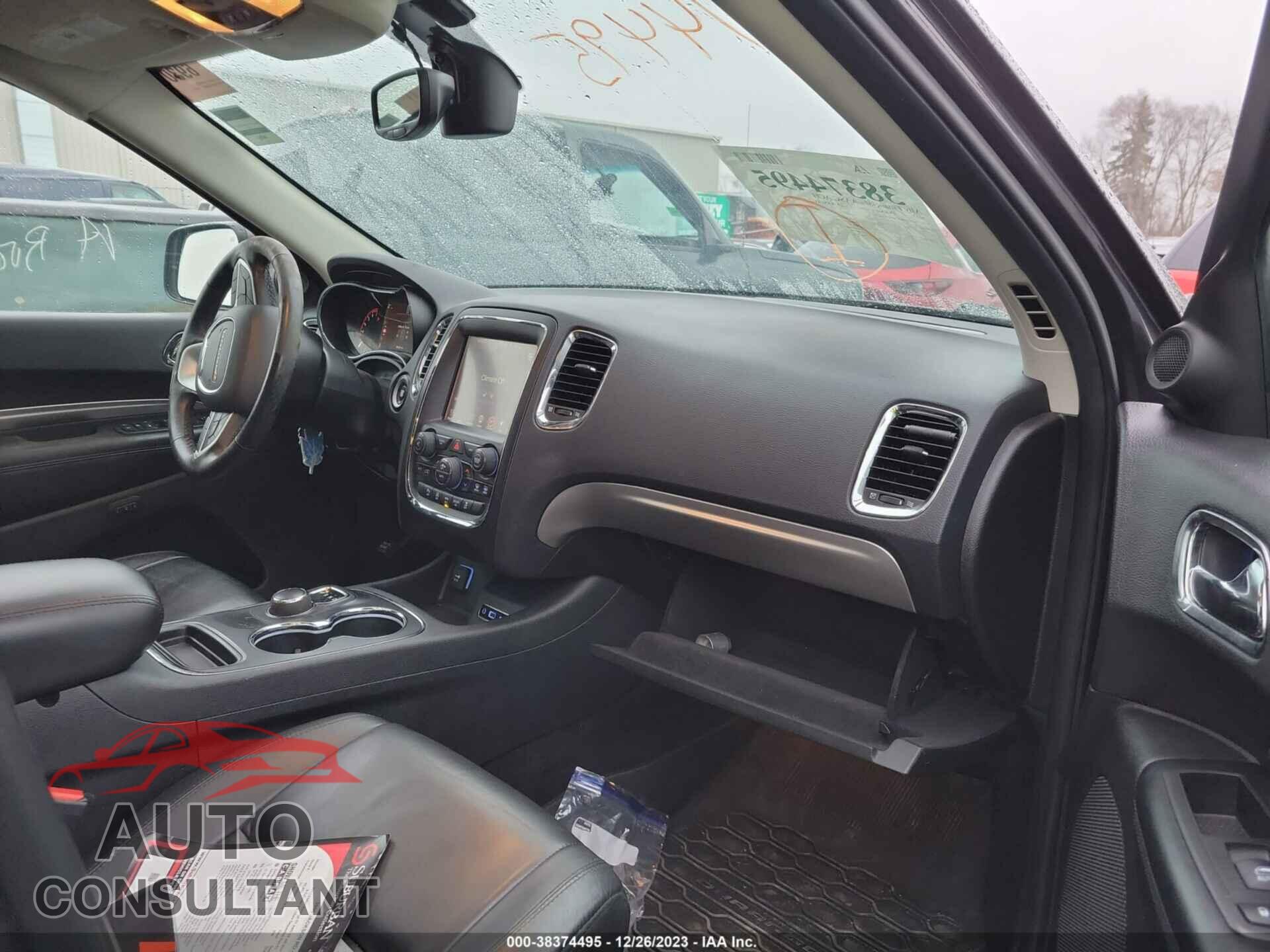 DODGE DURANGO 2017 - 1C4RDJDGXHC850625