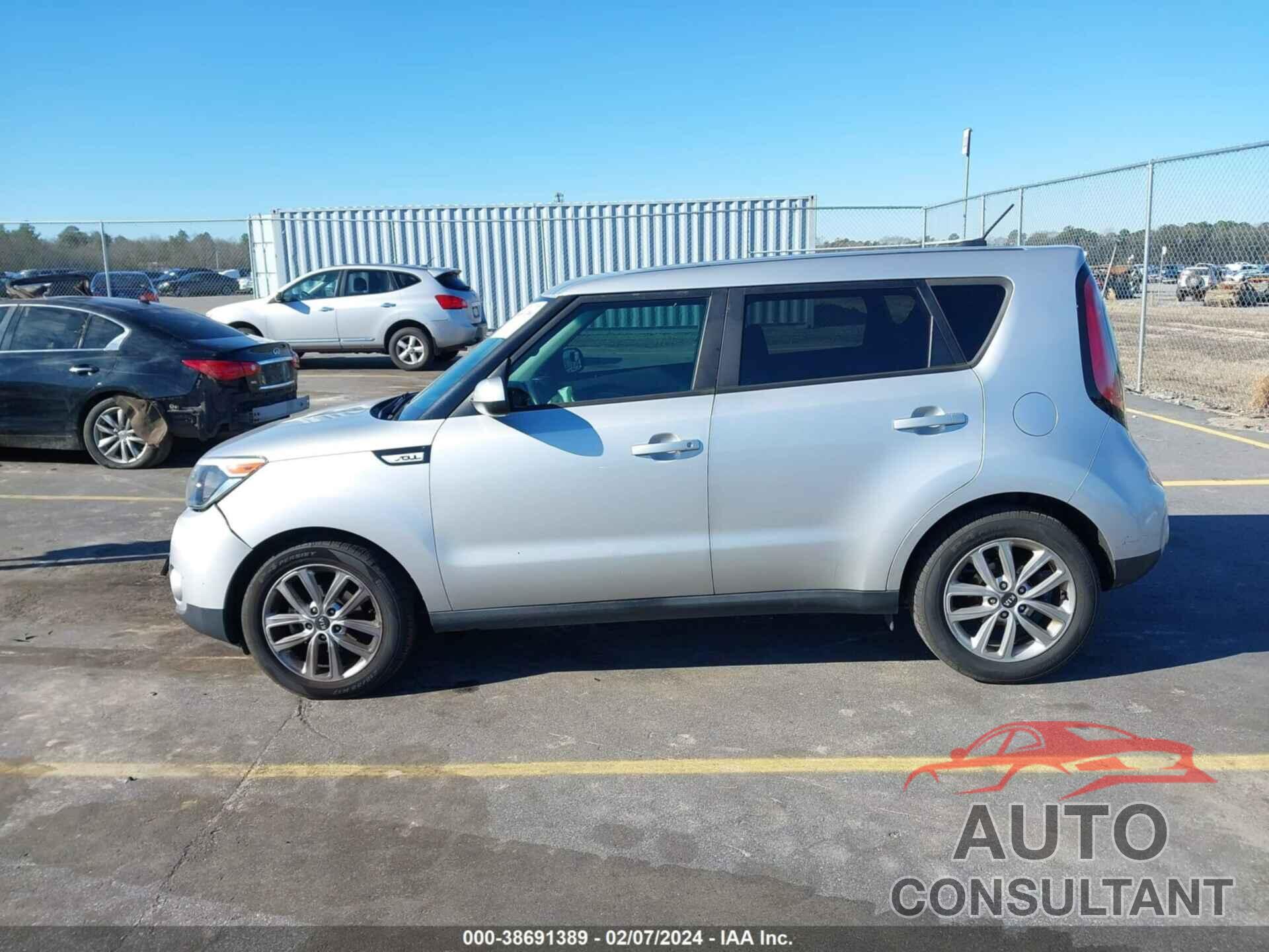 KIA SOUL 2017 - KNDJP3A57H7459198