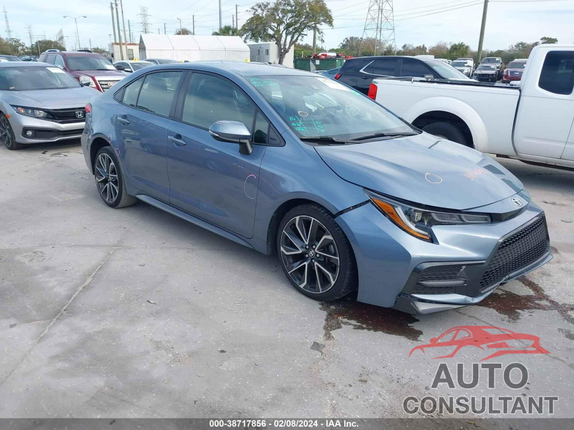 TOYOTA COROLLA 2021 - JTDS4MCE2MJ074676
