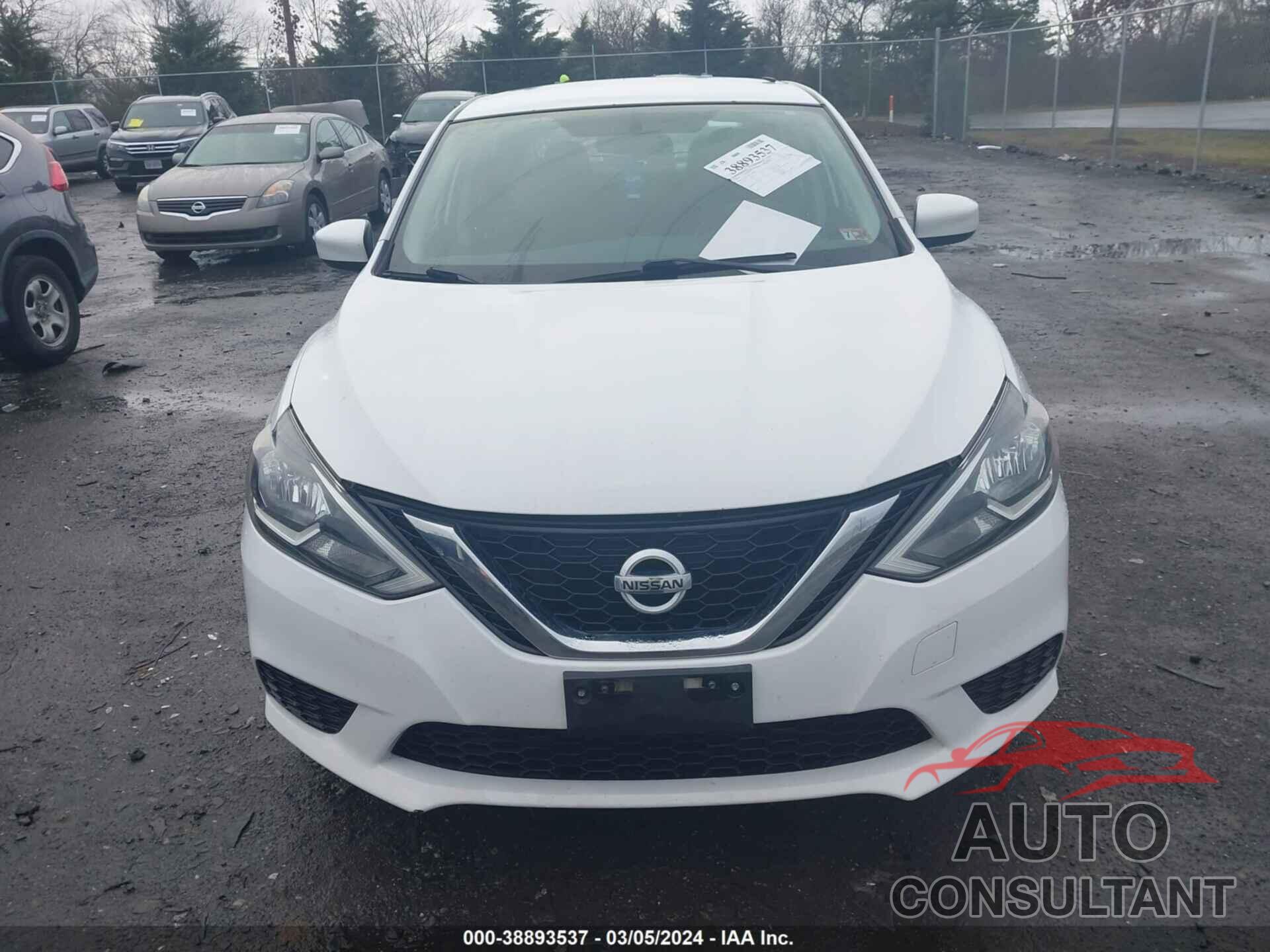 NISSAN SENTRA 2016 - 3N1AB7AP6GY288001