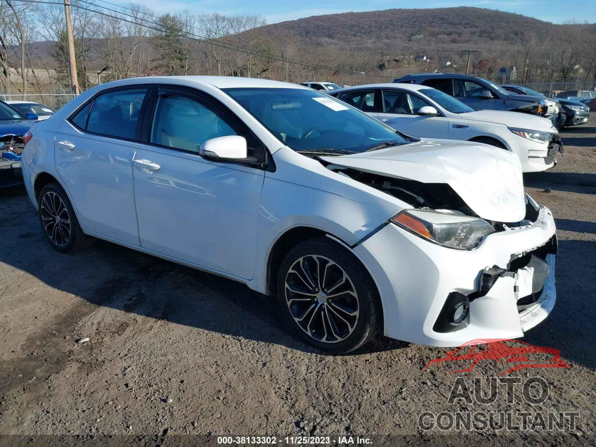 TOYOTA COROLLA 2016 - 2T1BURHE9GC573951