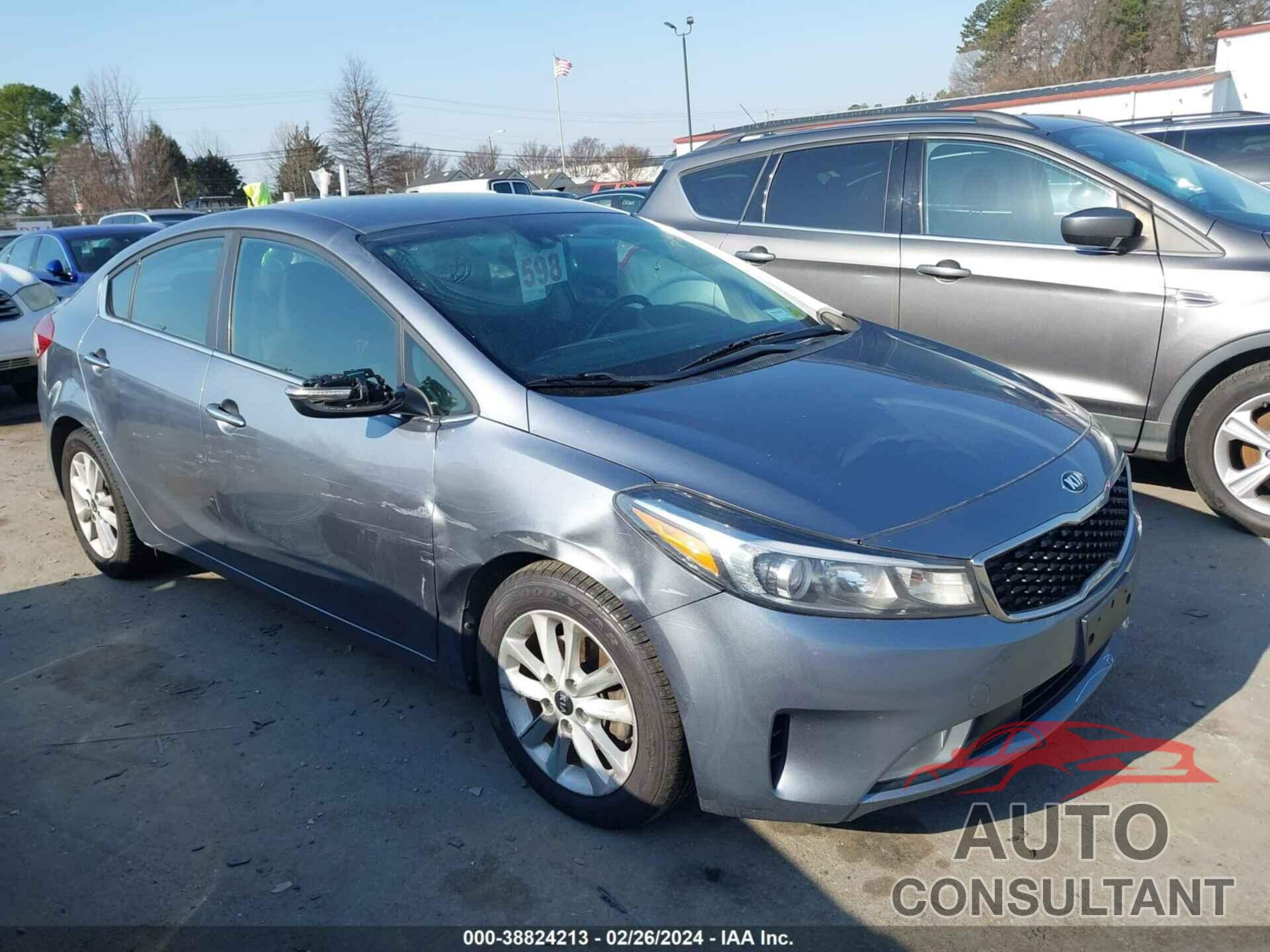 KIA FORTE 2017 - 3KPFL4A79HE019329