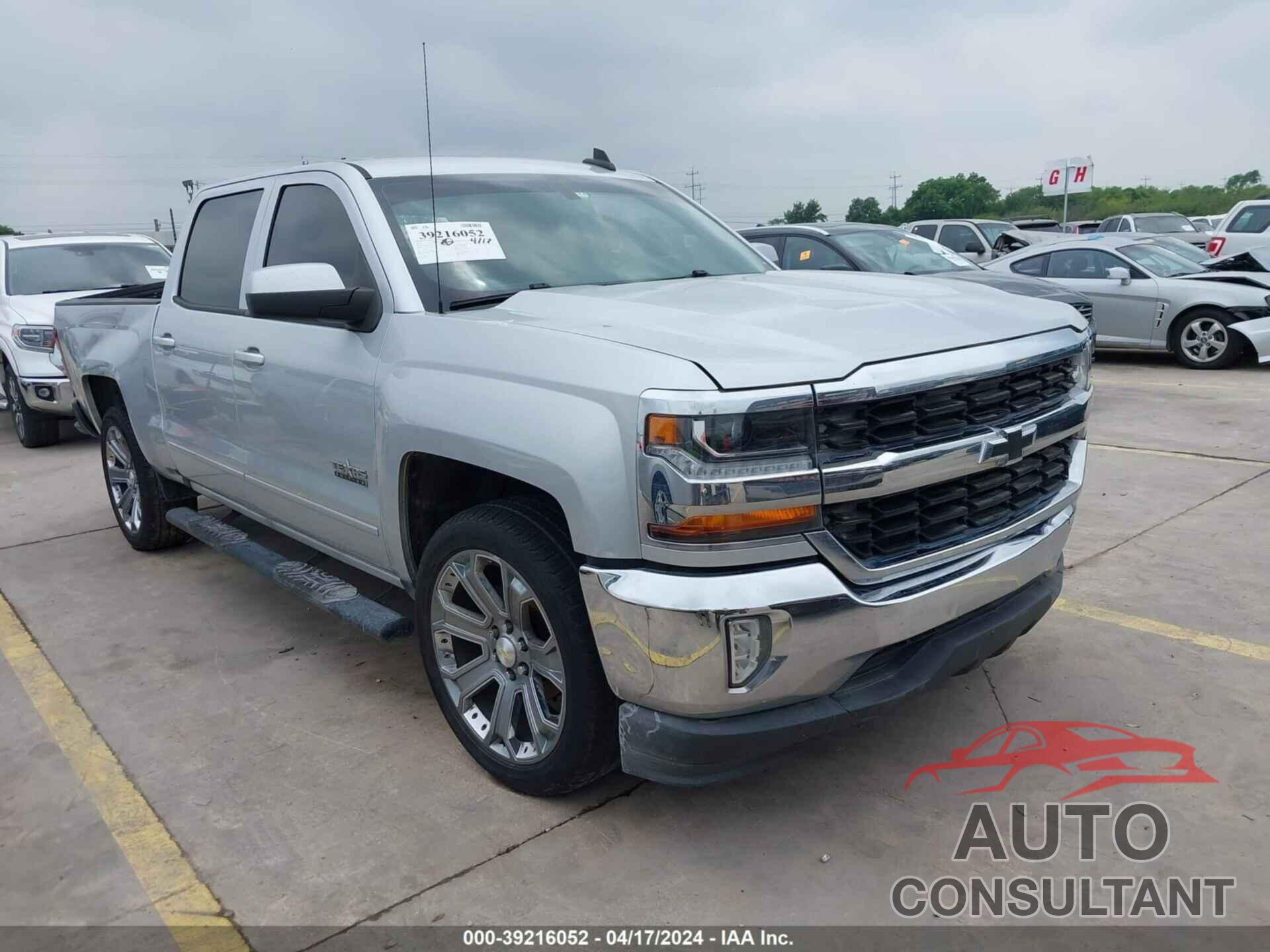 CHEVROLET SILVERADO 1500 2016 - 3GCPCREH5GG374764