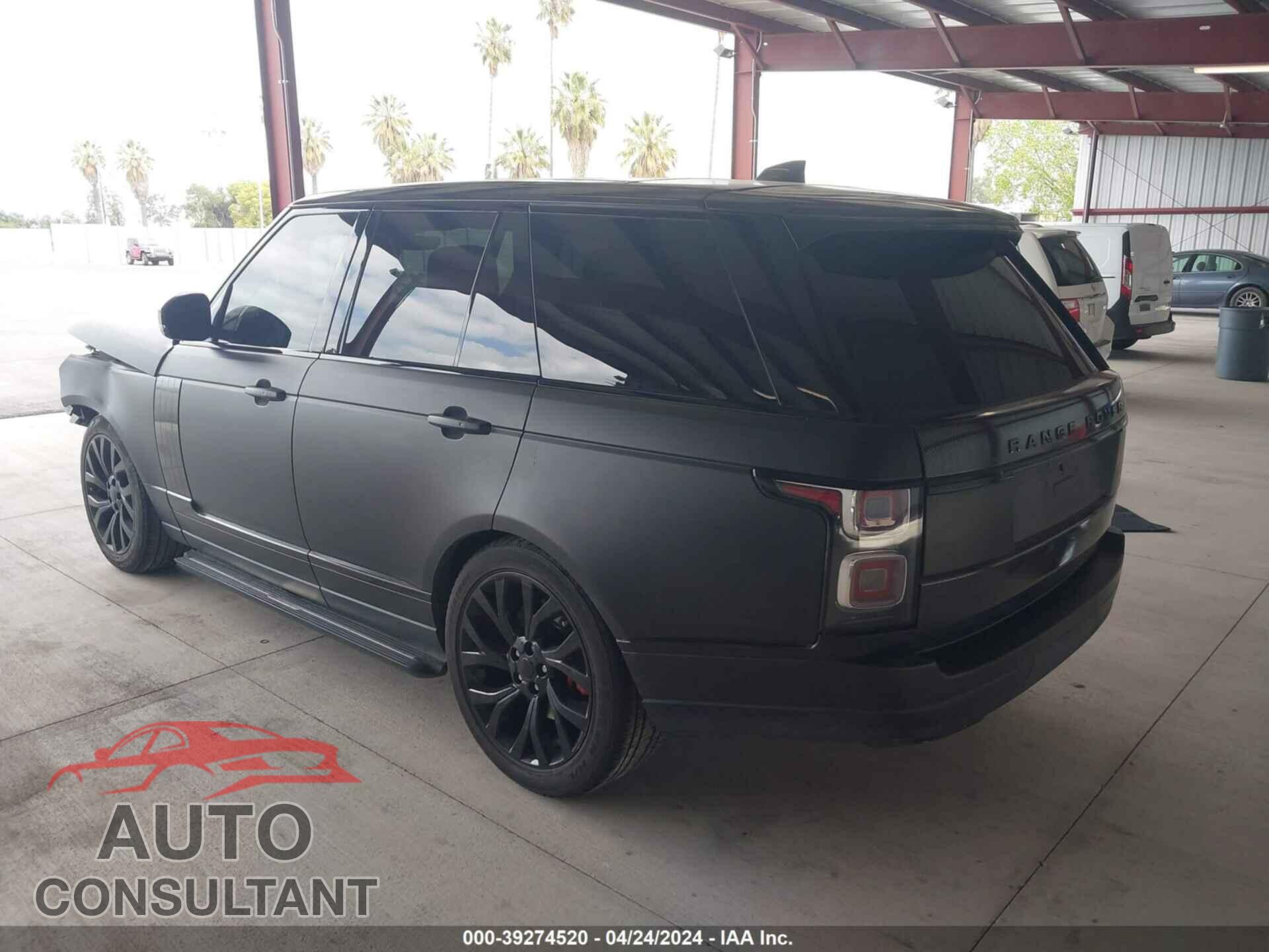 LAND ROVER RANGE ROVER 2021 - SALGS2RU4MA456330