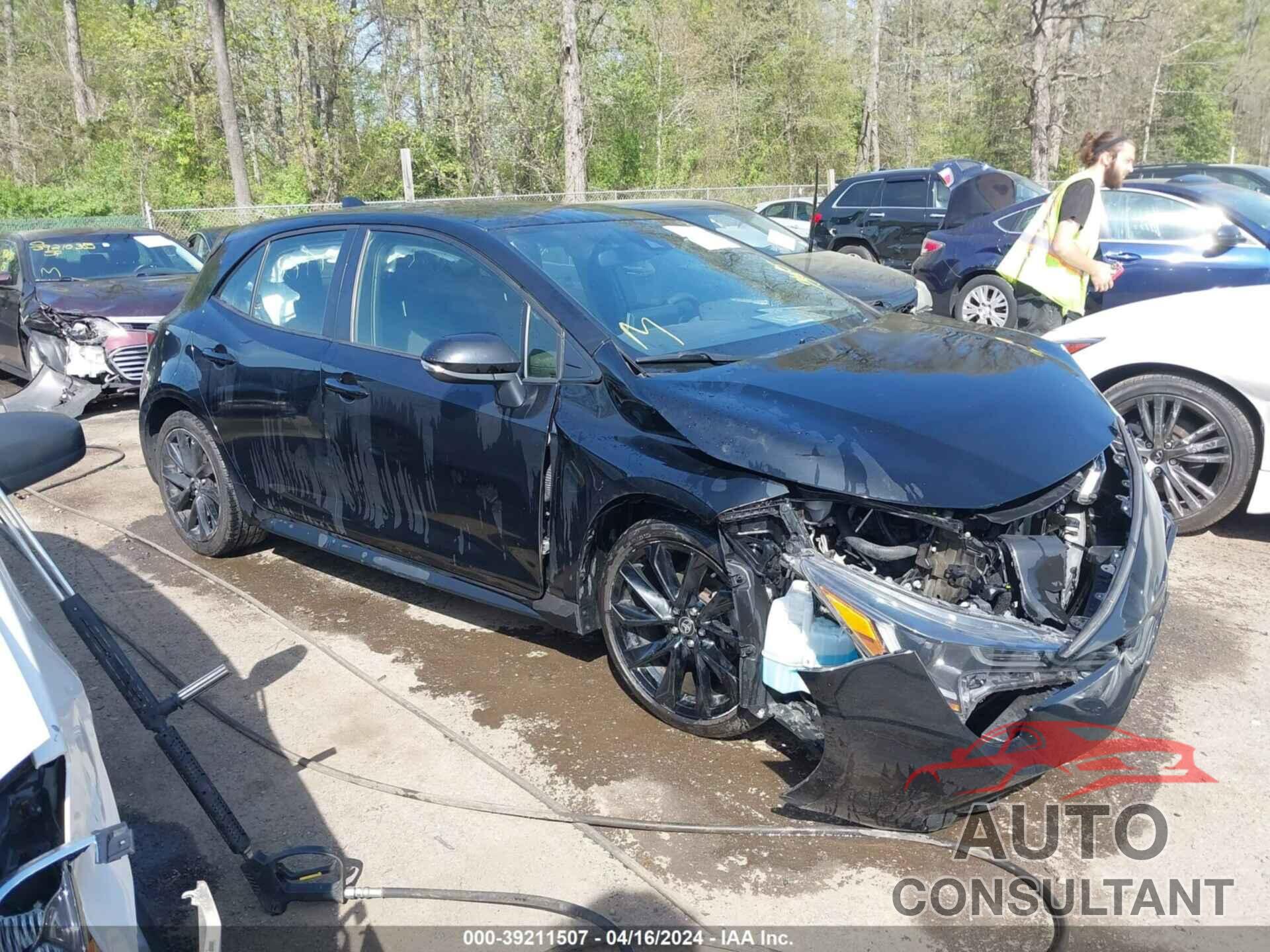 TOYOTA COROLLA 2020 - JTND4RBE3L3074952