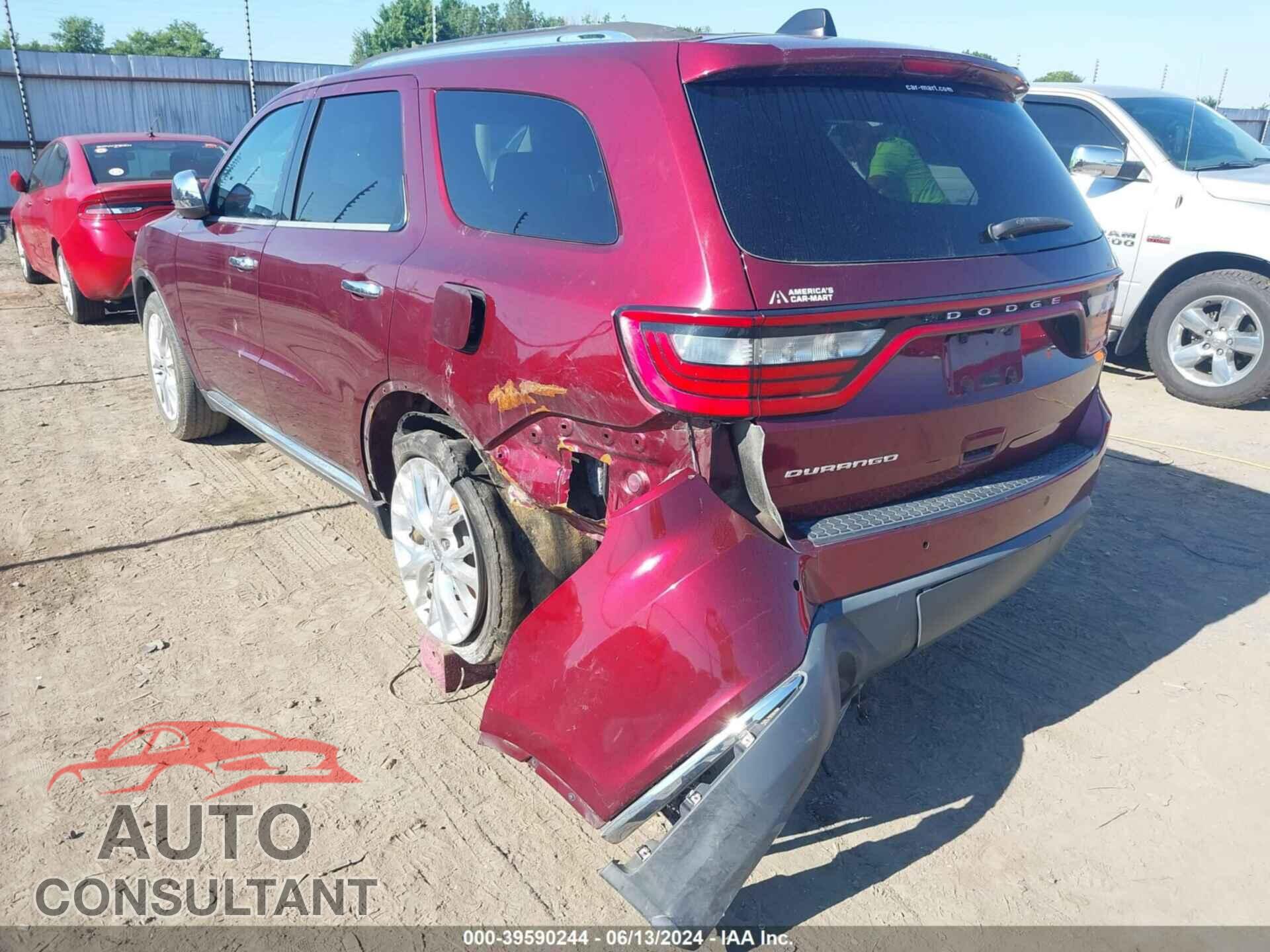 DODGE DURANGO 2017 - 1C4RDHAGXHC690114
