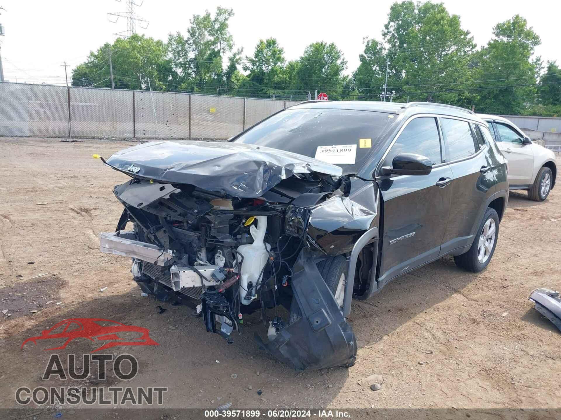 JEEP COMPASS 2019 - 3C4NJDBB4KT704555