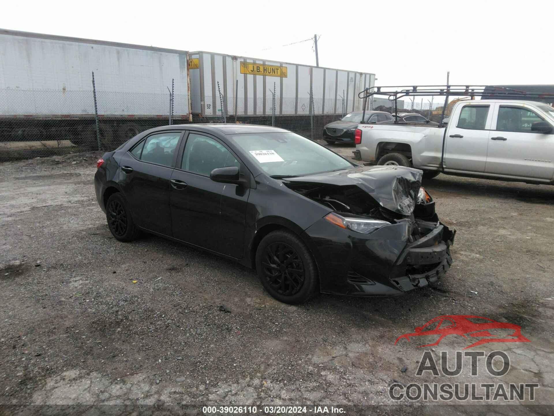TOYOTA COROLLA 2019 - 2T1BURHE2KC176039