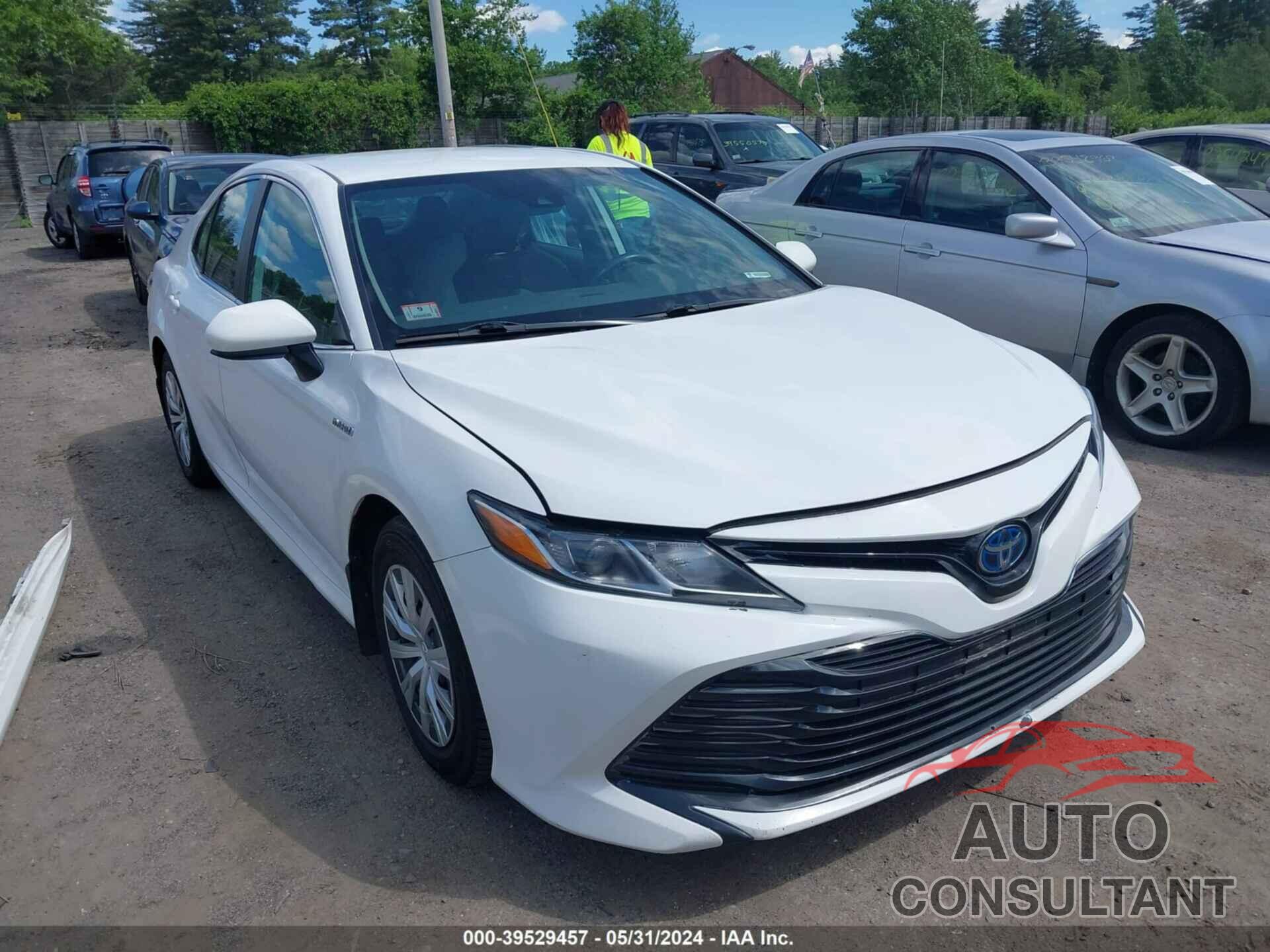 TOYOTA CAMRY HYBRID 2019 - 4T1B31HK9KU511581