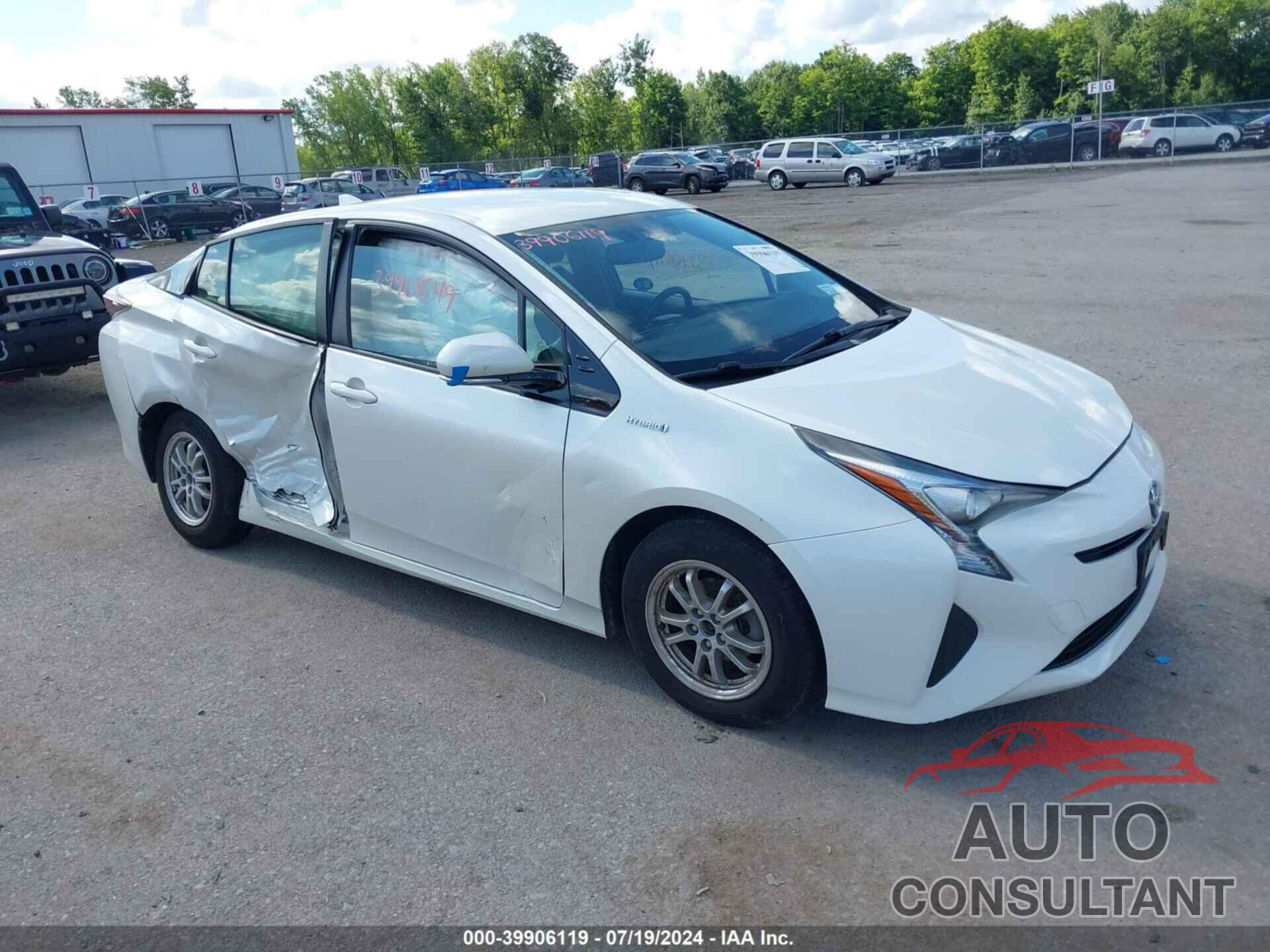 TOYOTA PRIUS 2016 - JTDKARFUXG3520395