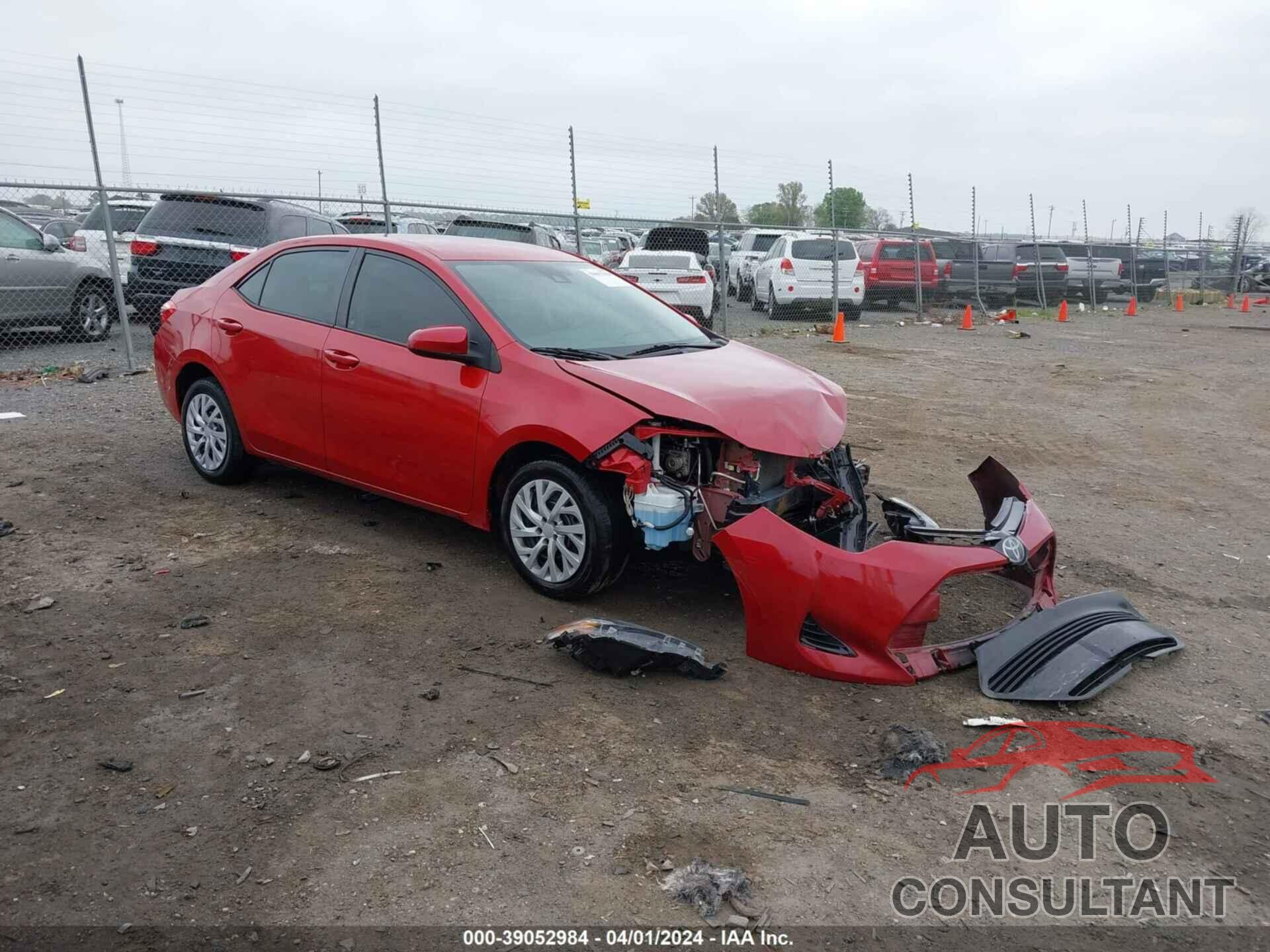 TOYOTA COROLLA 2017 - 5YFBURHE8HP574221