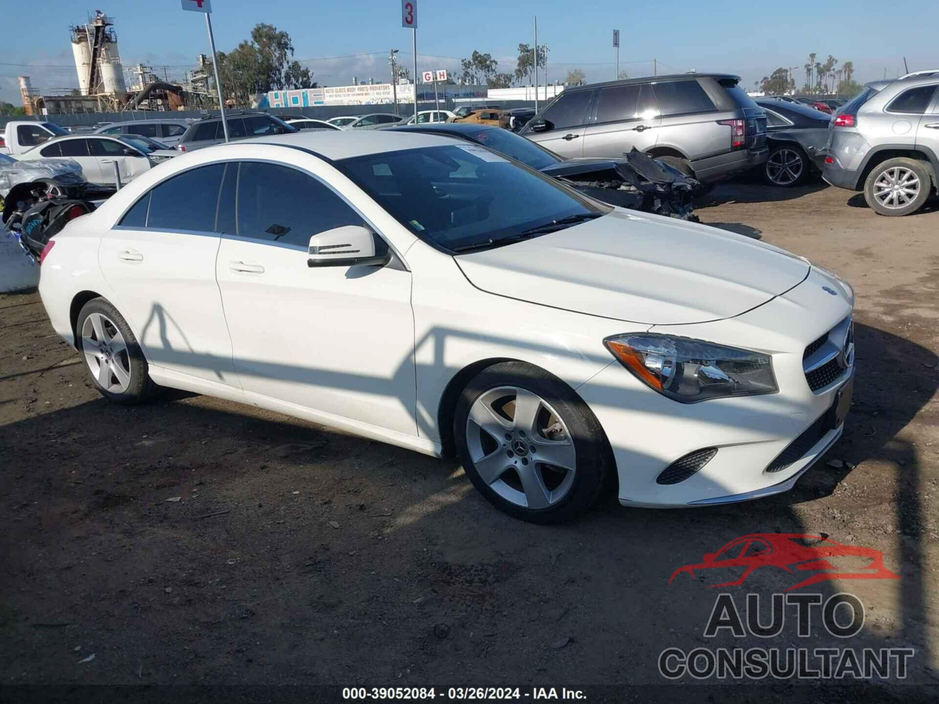 MERCEDES-BENZ CLA 250 2018 - WDDSJ4EB3JN592768