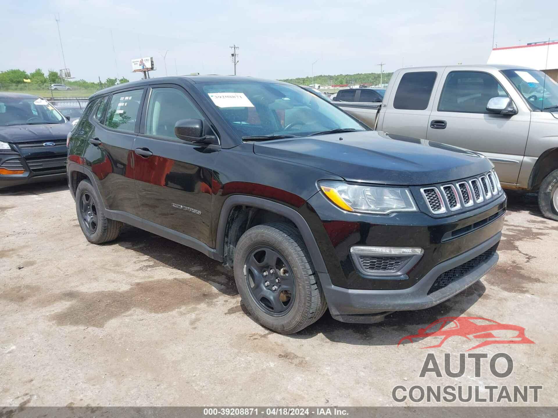 JEEP COMPASS 2018 - 3C4NJCAB4JT339353