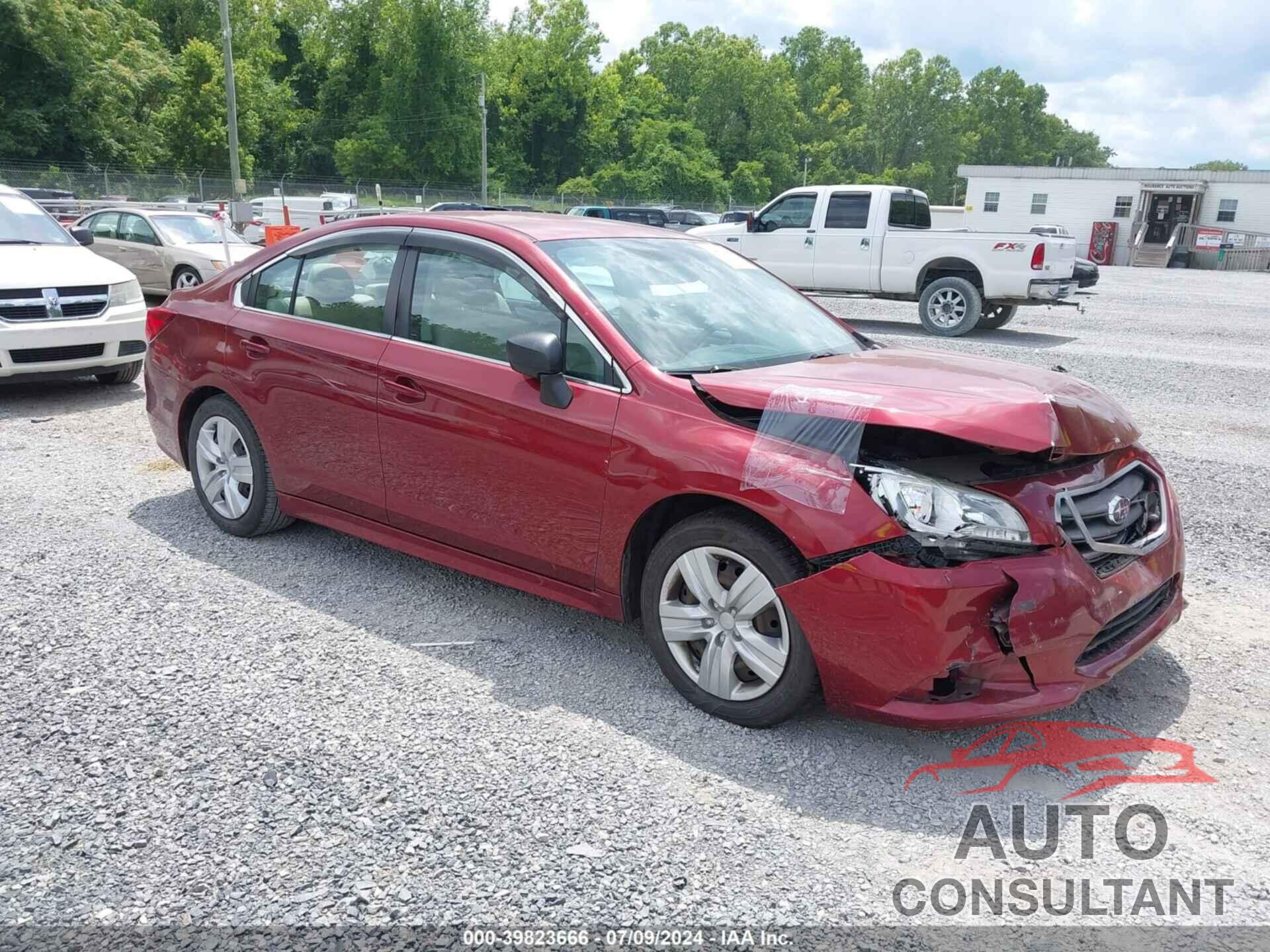 SUBARU LEGACY 2017 - 4S3BNAA68H3010479