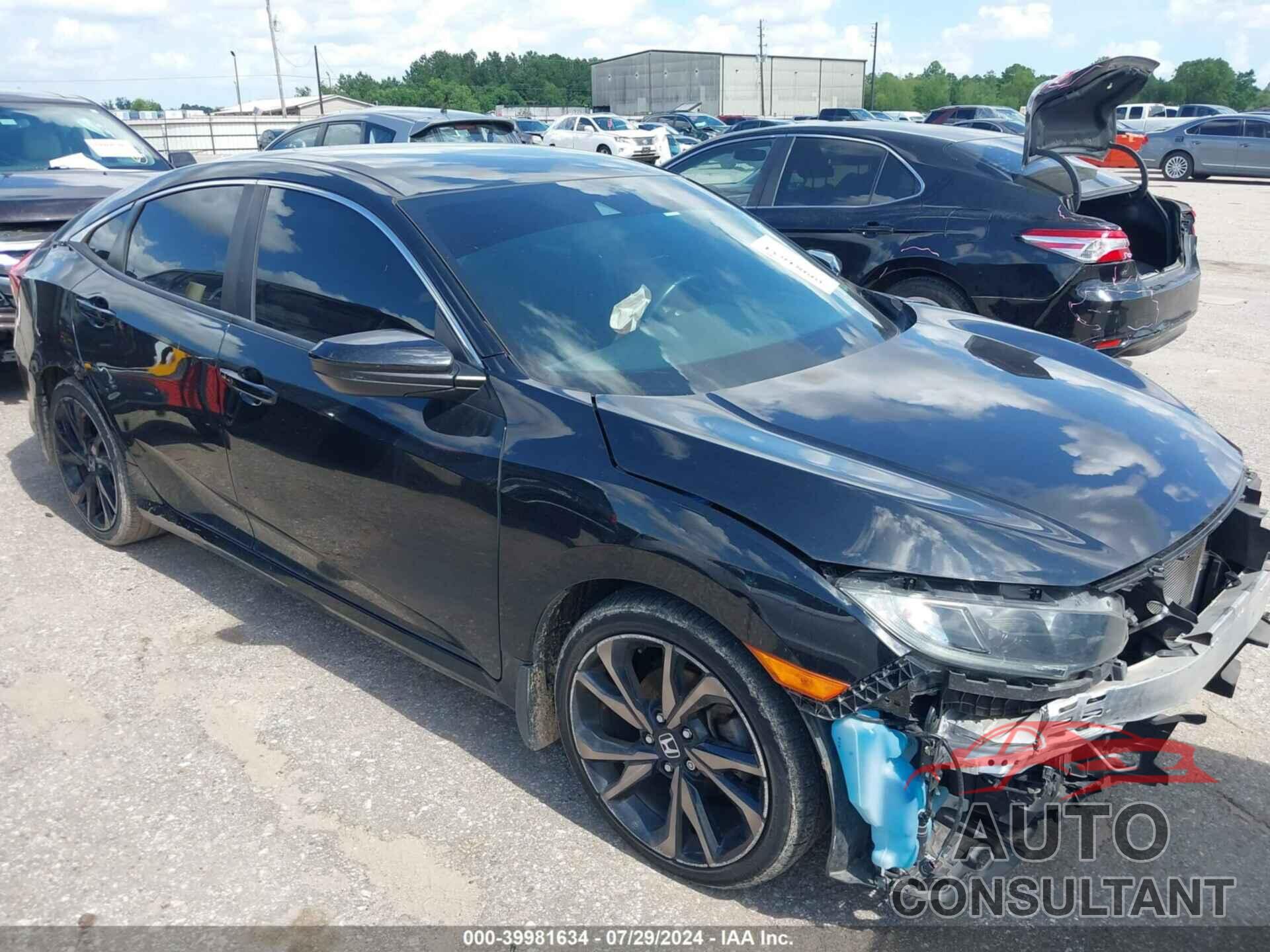 HONDA CIVIC 2019 - 2HGFC2F84KH573302