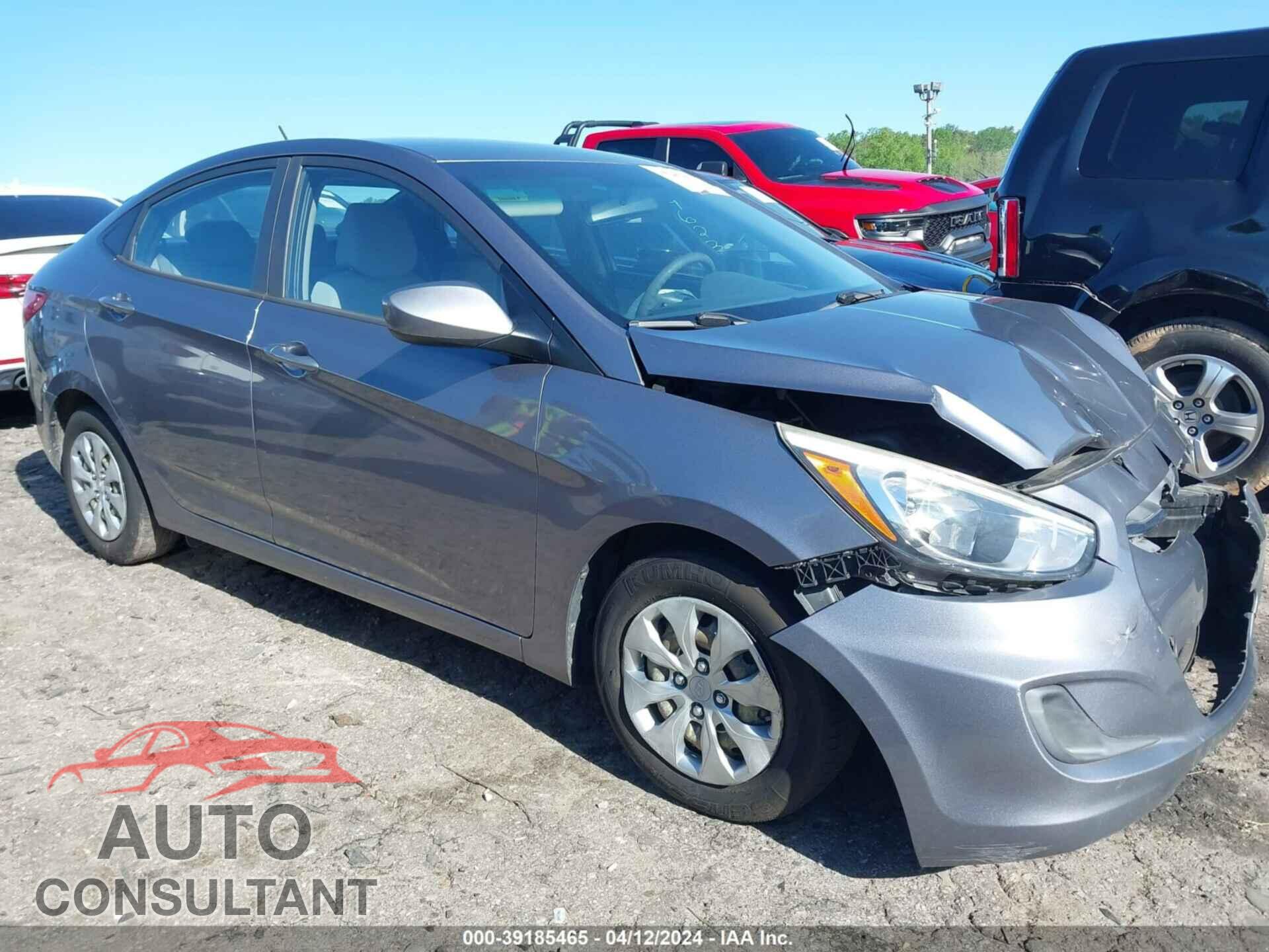 HYUNDAI ACCENT 2016 - KMHCT4AE6GU095667