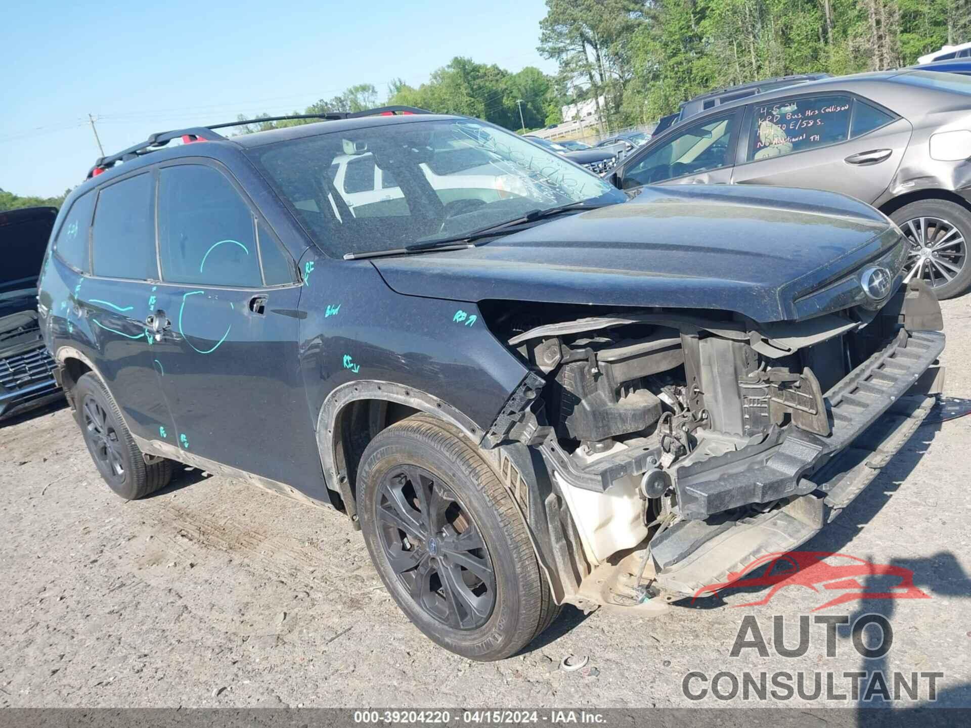 SUBARU FORESTER 2019 - JF2SKAJC8KH406745