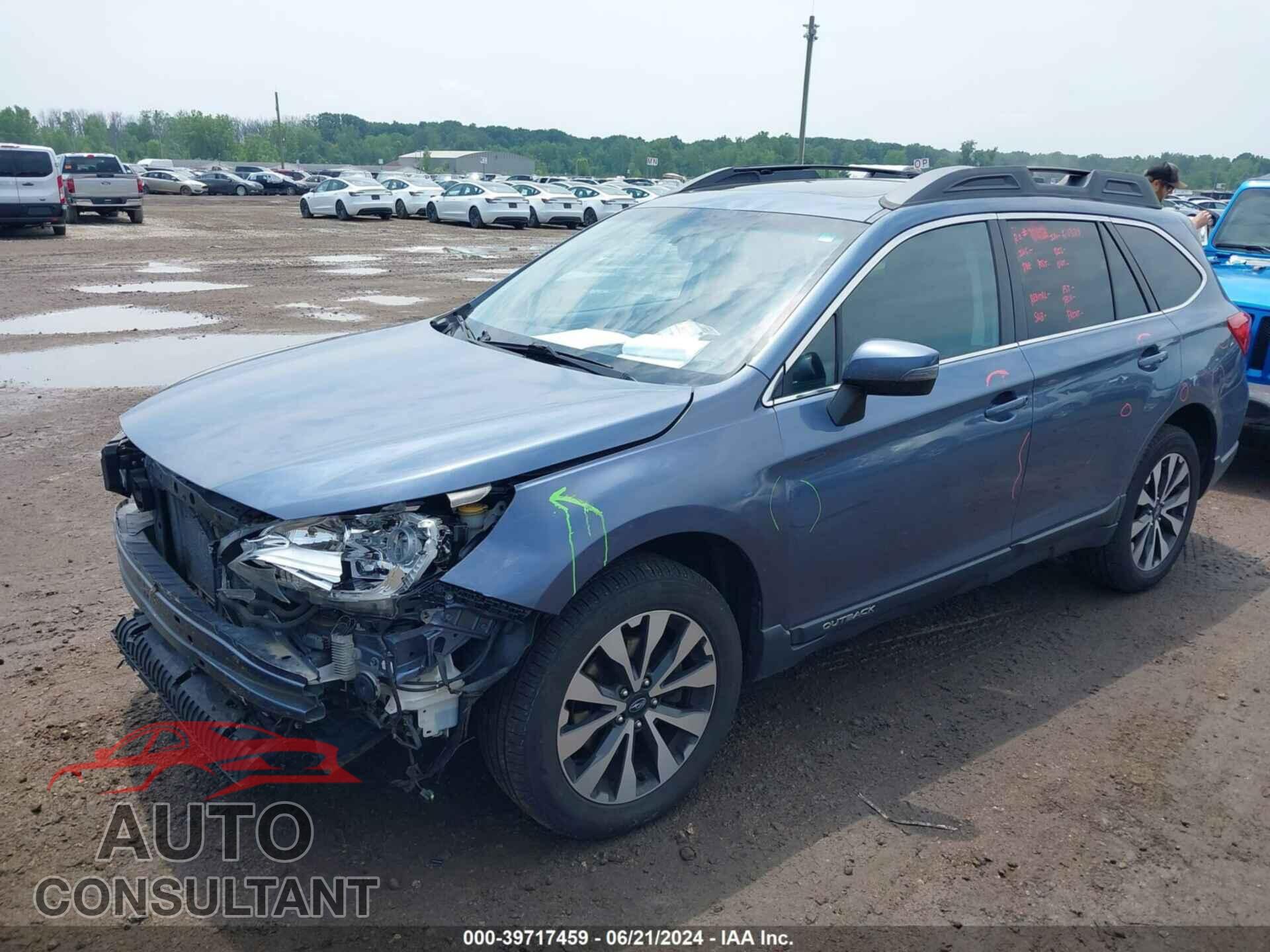 SUBARU OUTBACK 2016 - 4S4BSBLC8G3232354