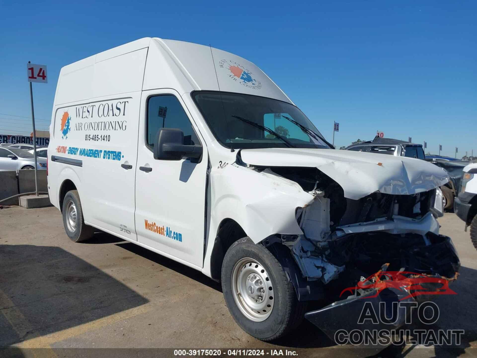 NISSAN NV 2019 - 1N6BF0LY3KN800402