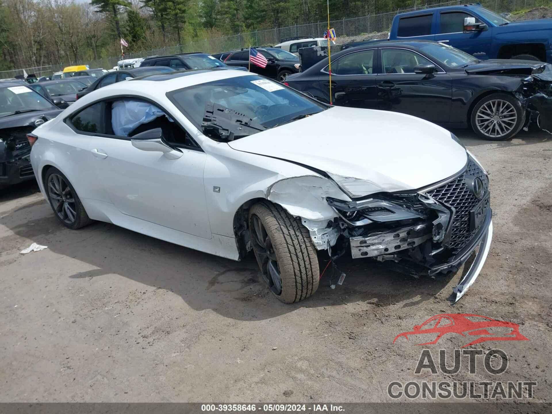 LEXUS RC 2019 - JTHHA5BC5K5009849