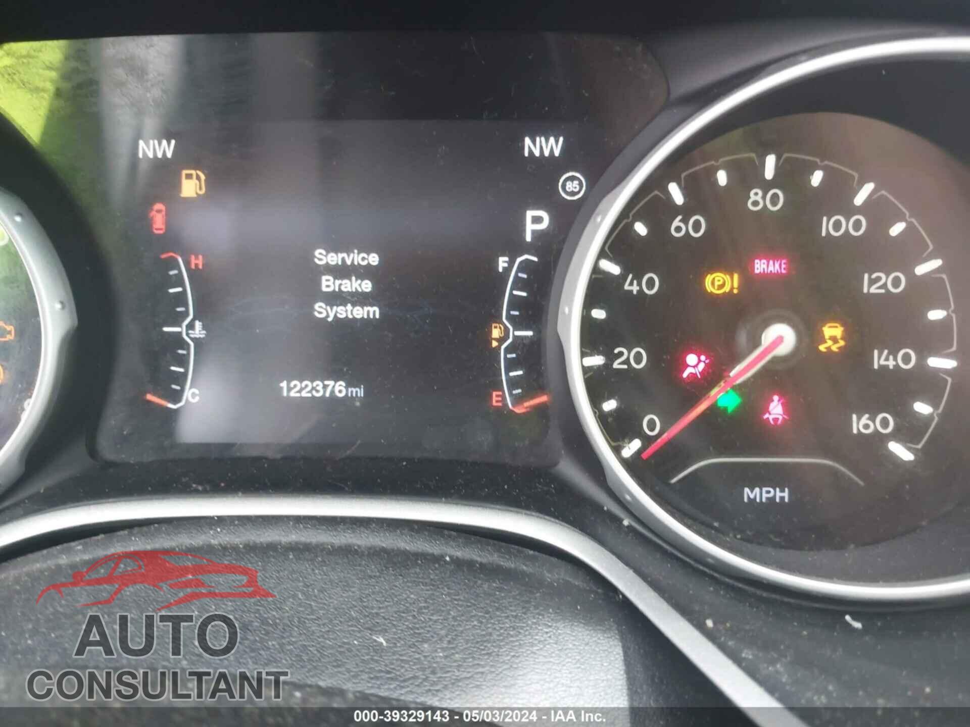 JEEP COMPASS 2017 - 3C4NJCBB7HT624976